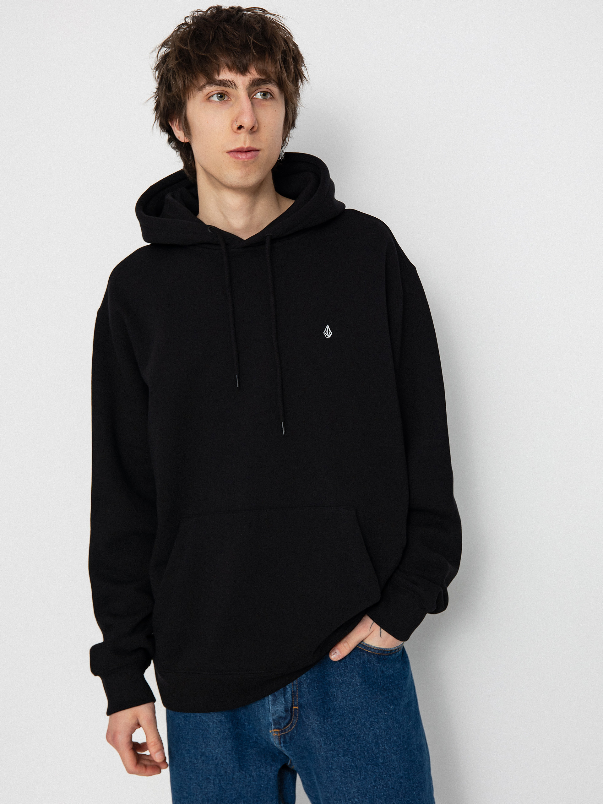 Bluza z kapturem Volcom Single Stone HD (black)