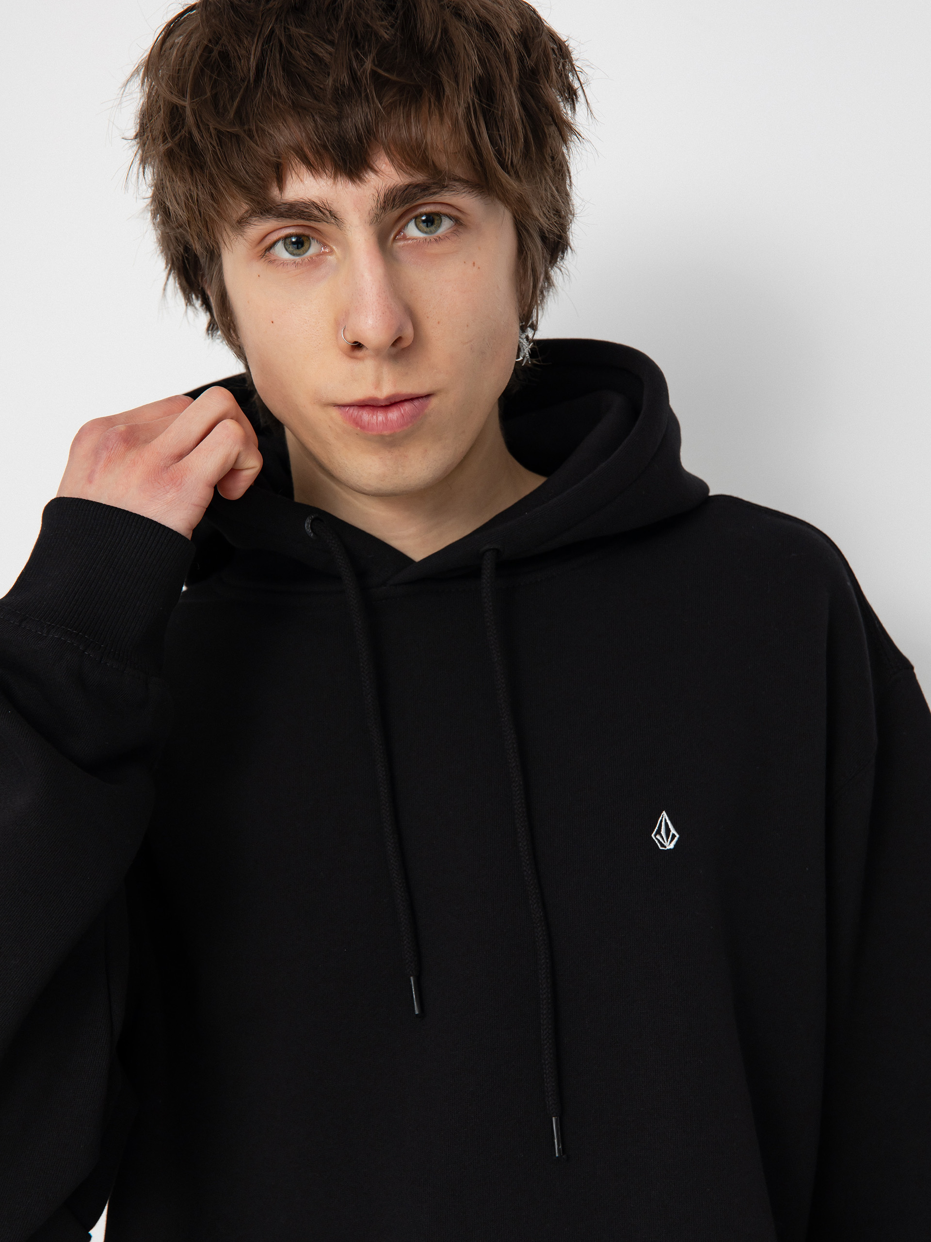 Bluza z kapturem Volcom Single Stone HD (black)