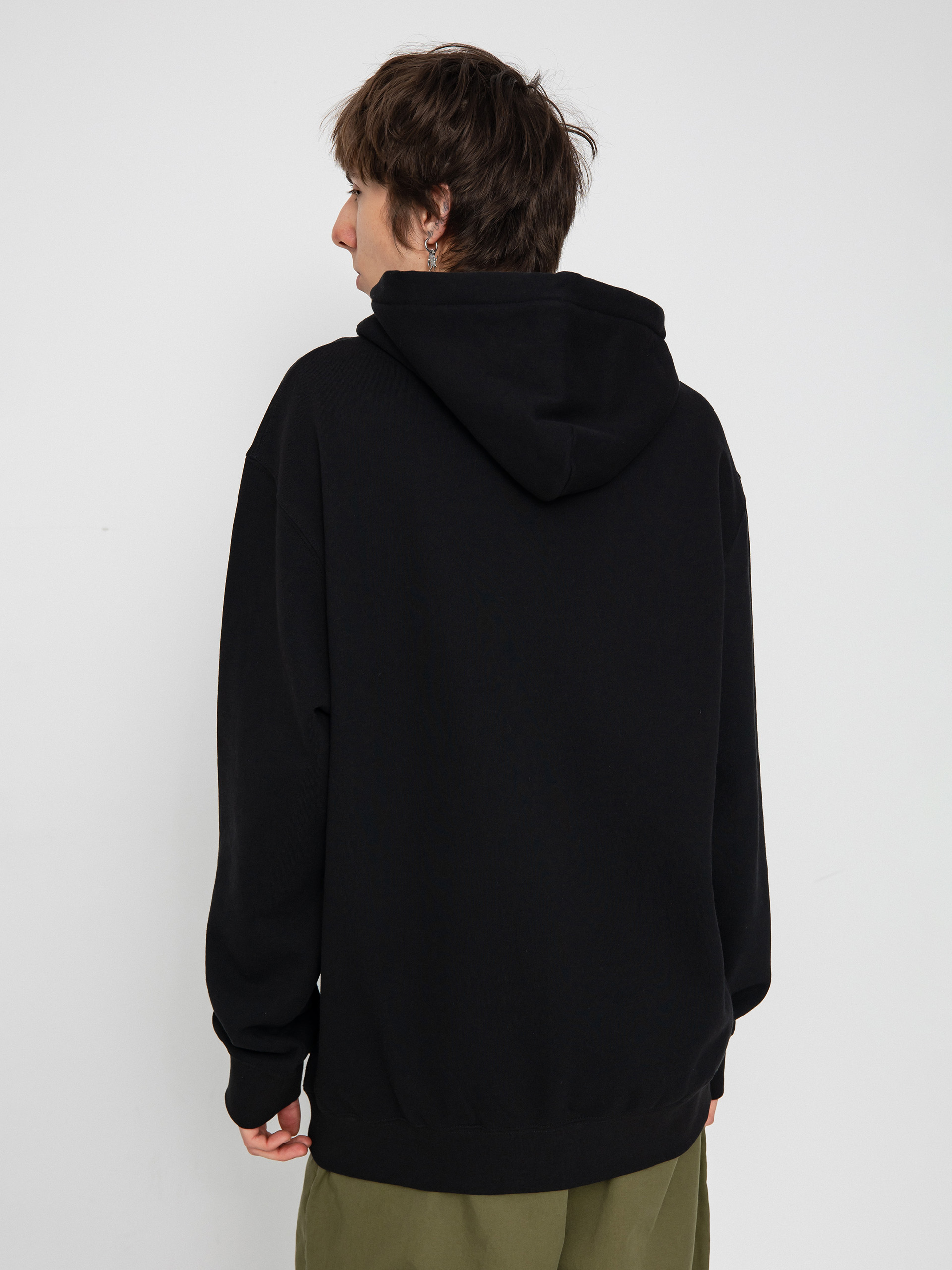 Bluza z kapturem HUF Zine HD (black)