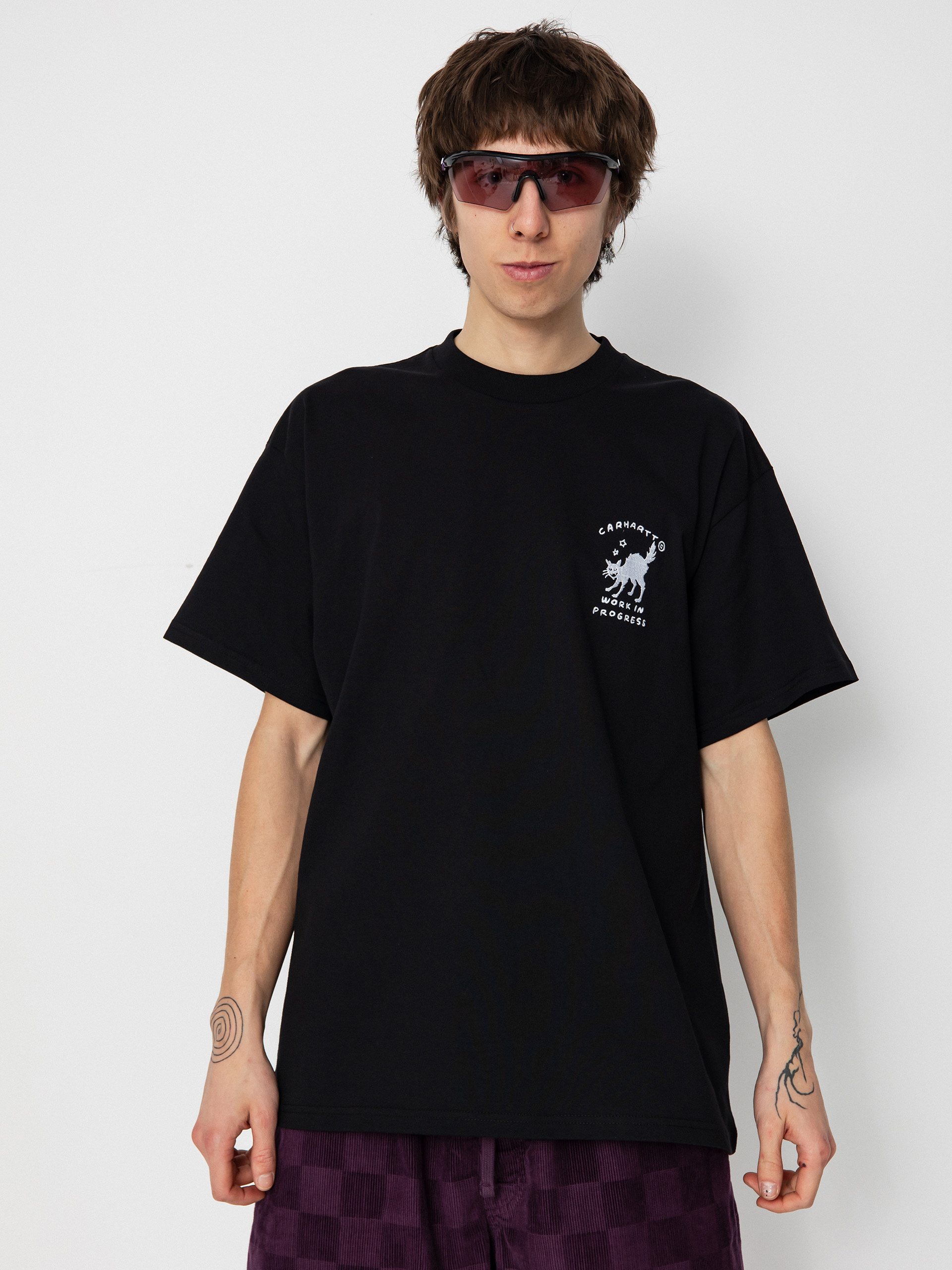 T-shirt Carhartt WIP Icons (black/white)