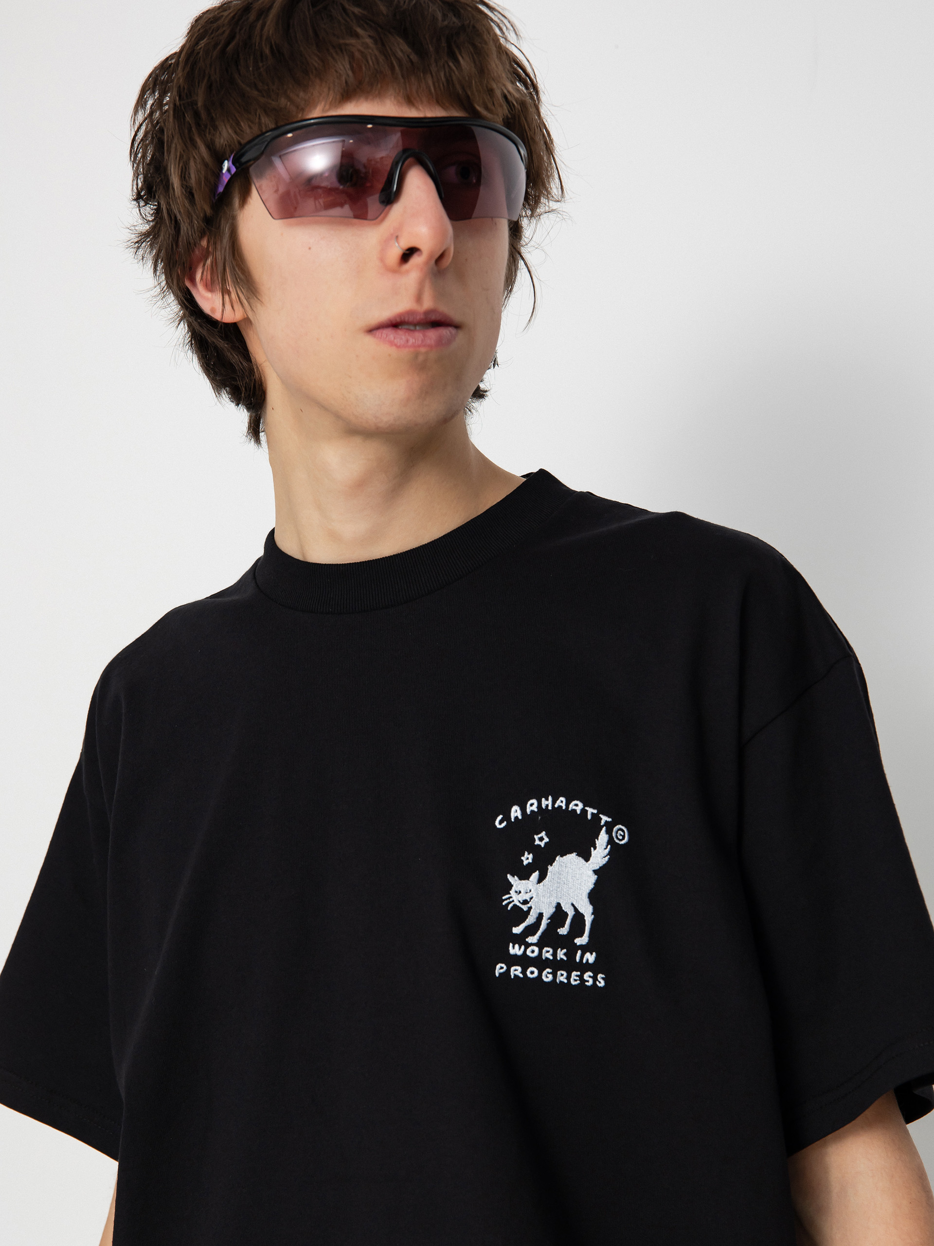 T-shirt Carhartt WIP Icons (black/white)