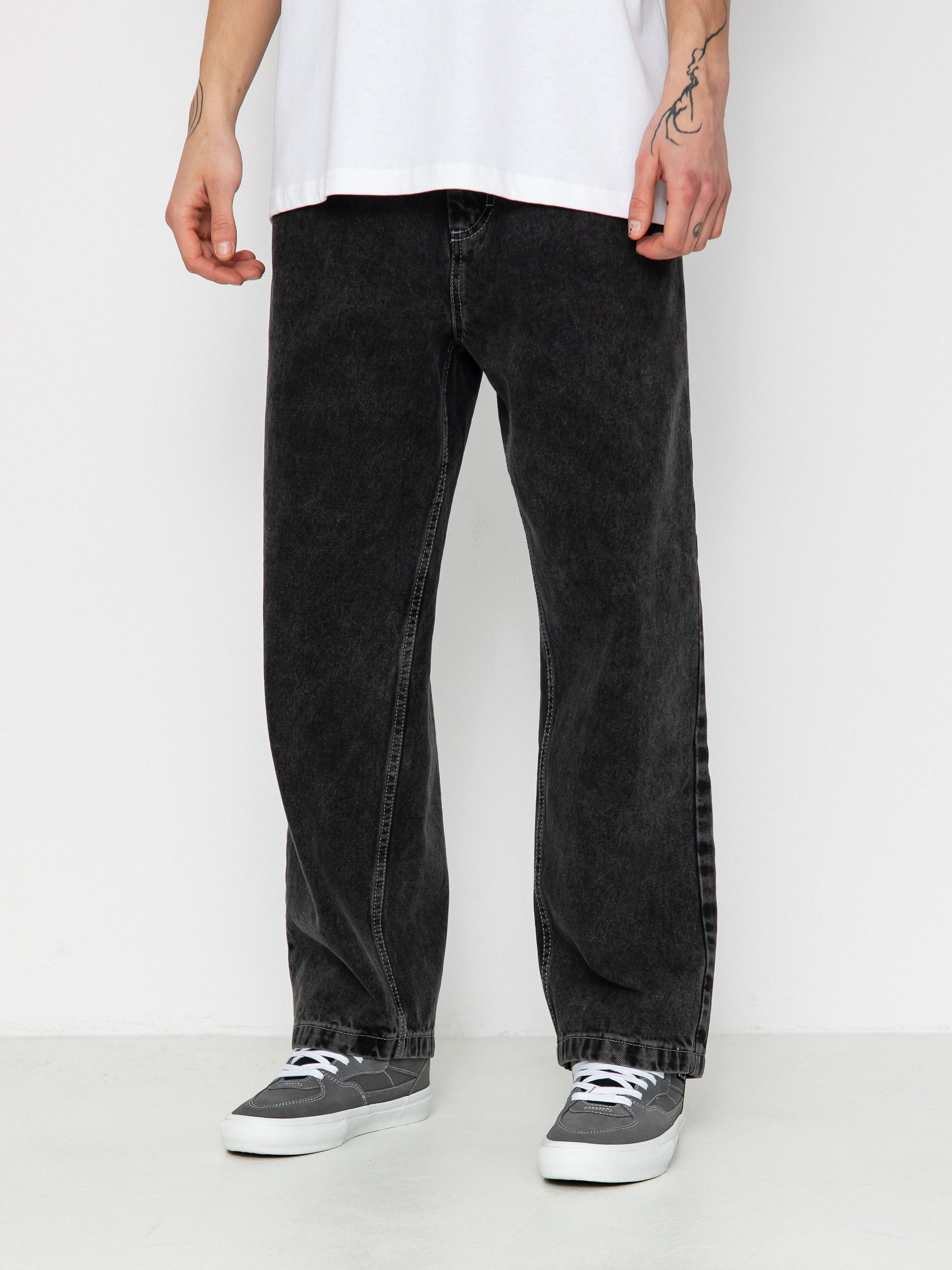 Spodnie Polar Skate 93! Denim (silver black)