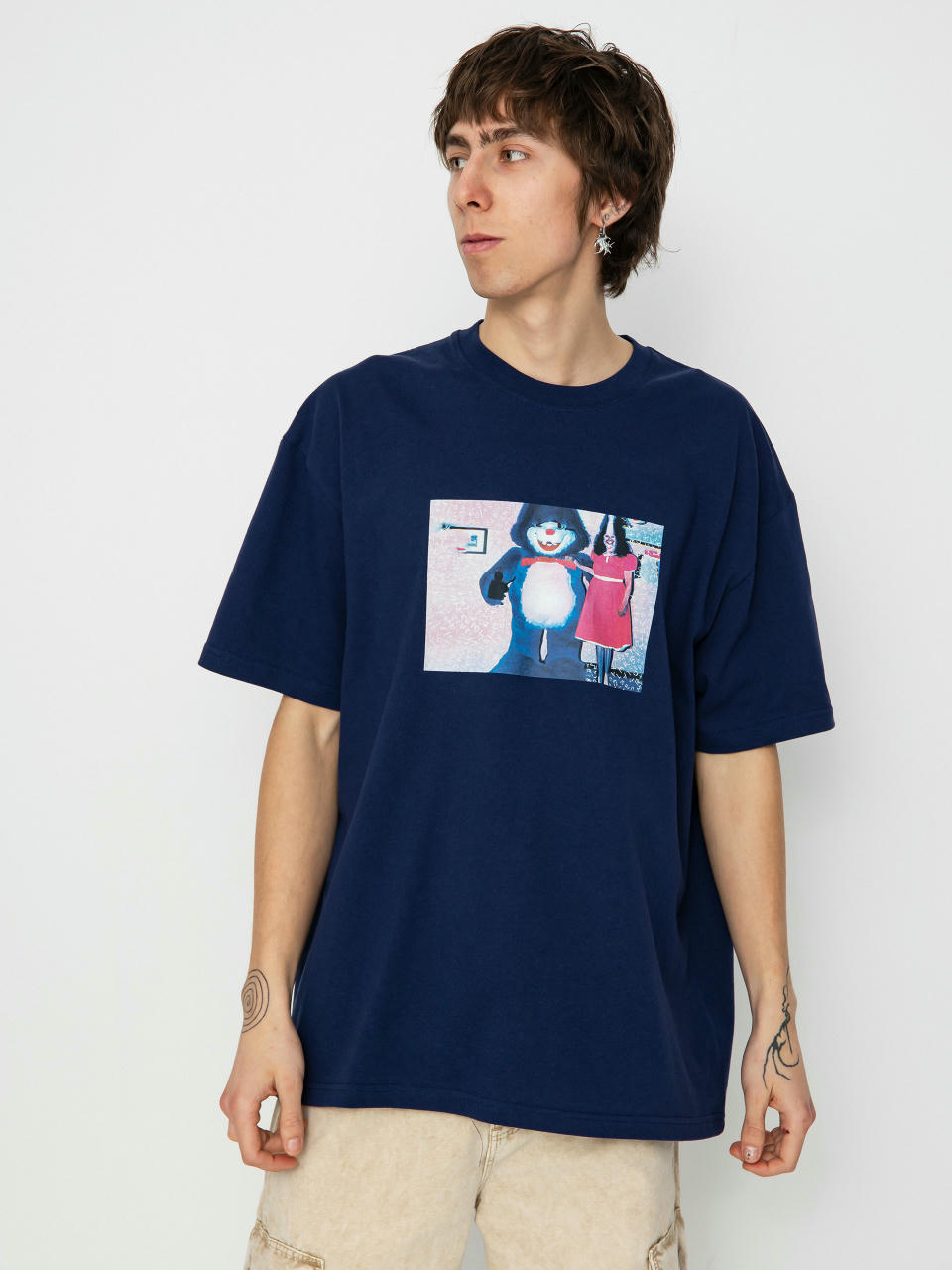 T-shirt Polar Skate Pink Dress (dark blue)