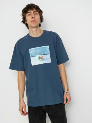 T-shirt Polar Skate Dead Flowers (grey blue)