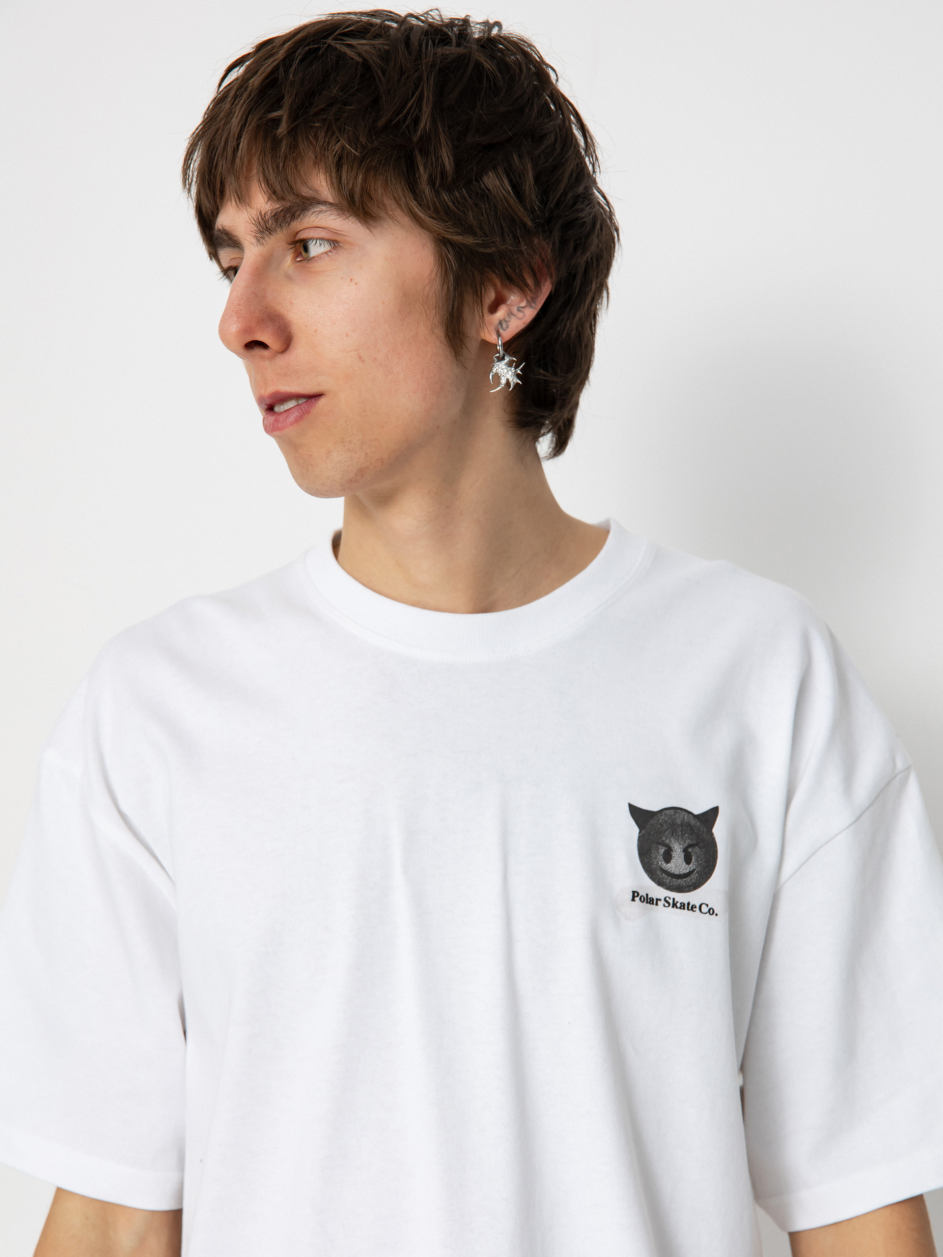 T-shirt Polar Skate Welcome 2 The World (white)