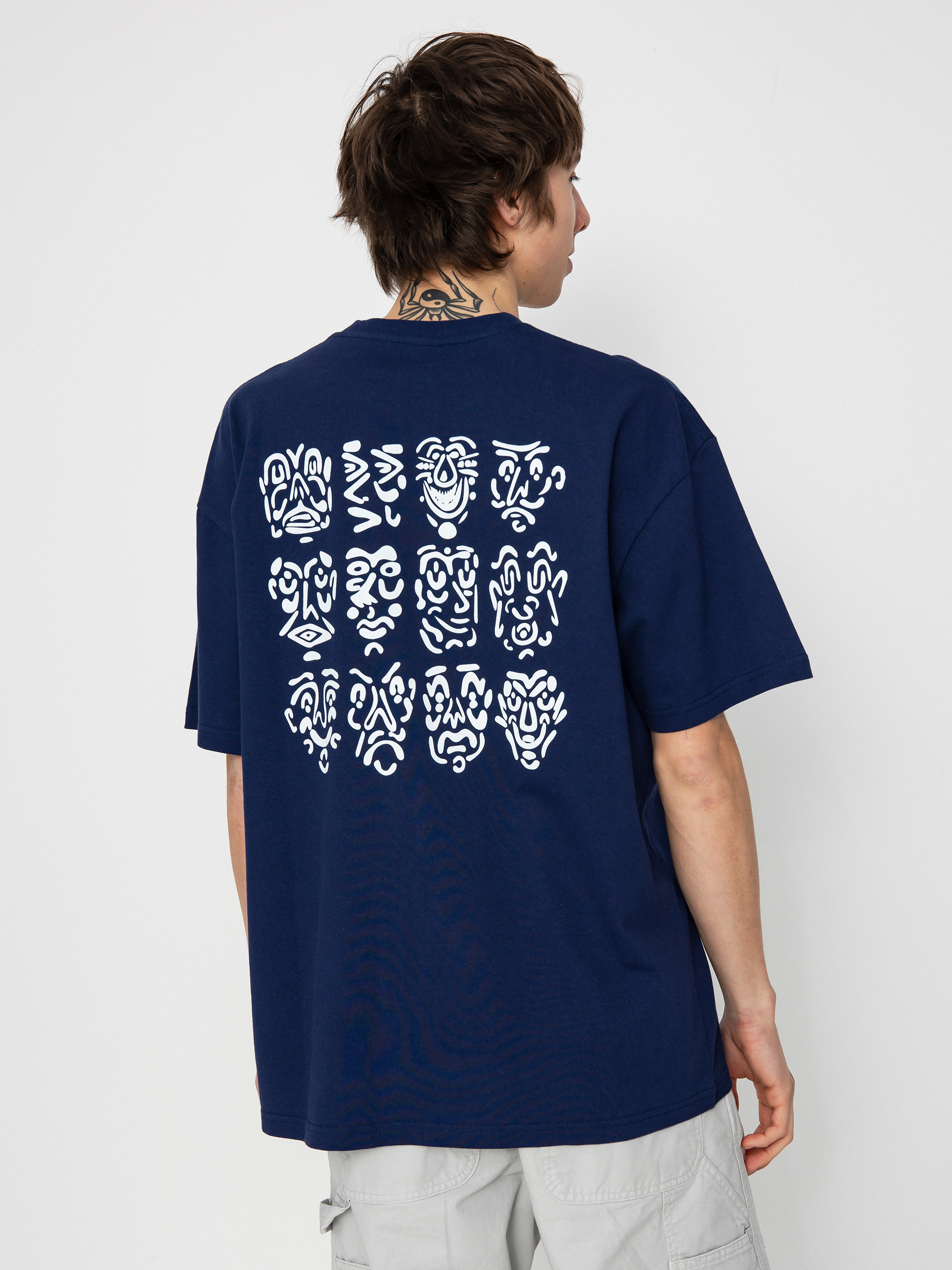 T-shirt Polar Skate 12 Faces (dark blue)