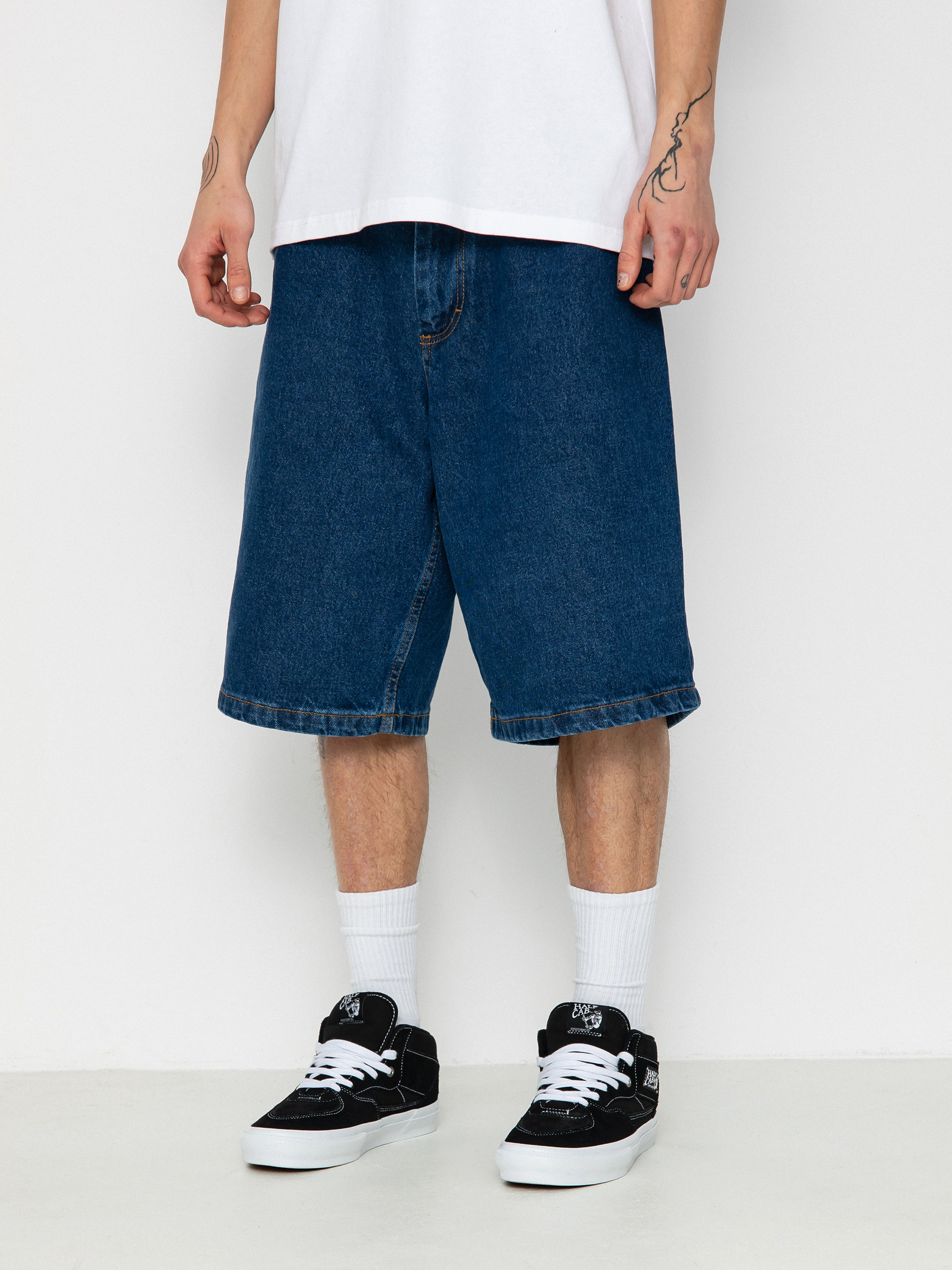 Szorty Polar Skate Big Boy - niebieski (dark blue)