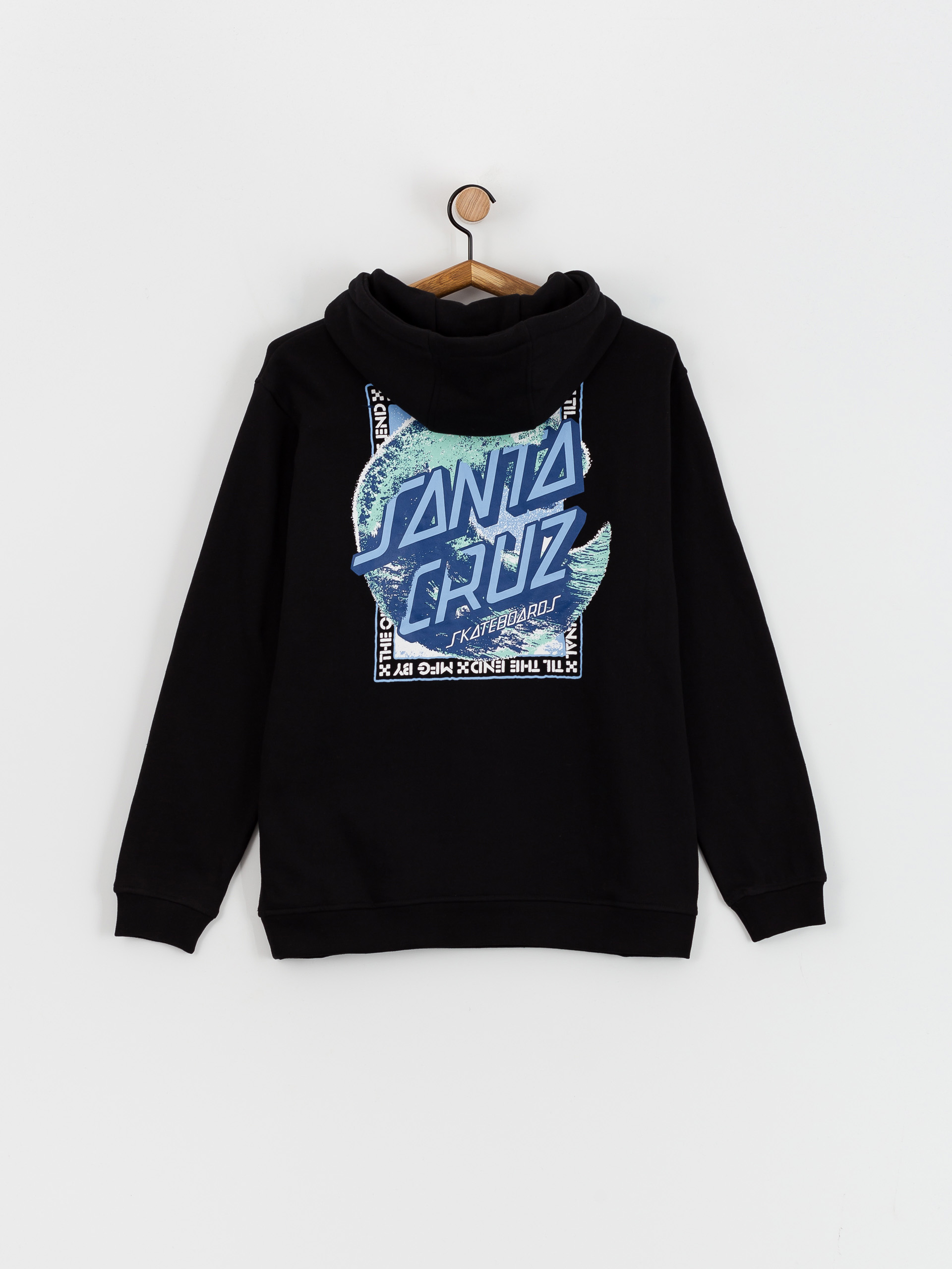 Bluza z kapturem Santa Cruz Breaker Dot (black)