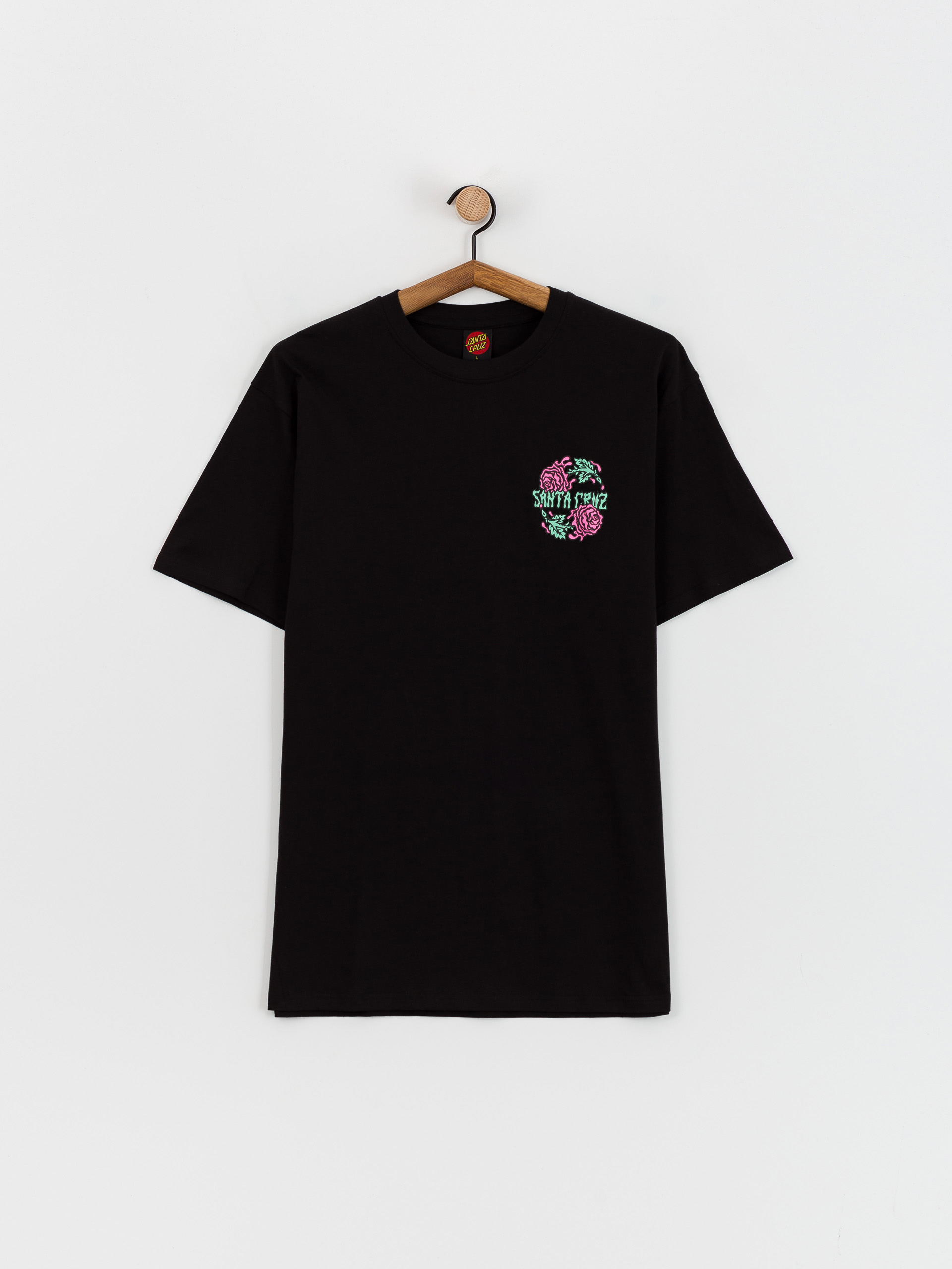 T-shirt Santa Cruz Dressen Rose Crew Two (black)