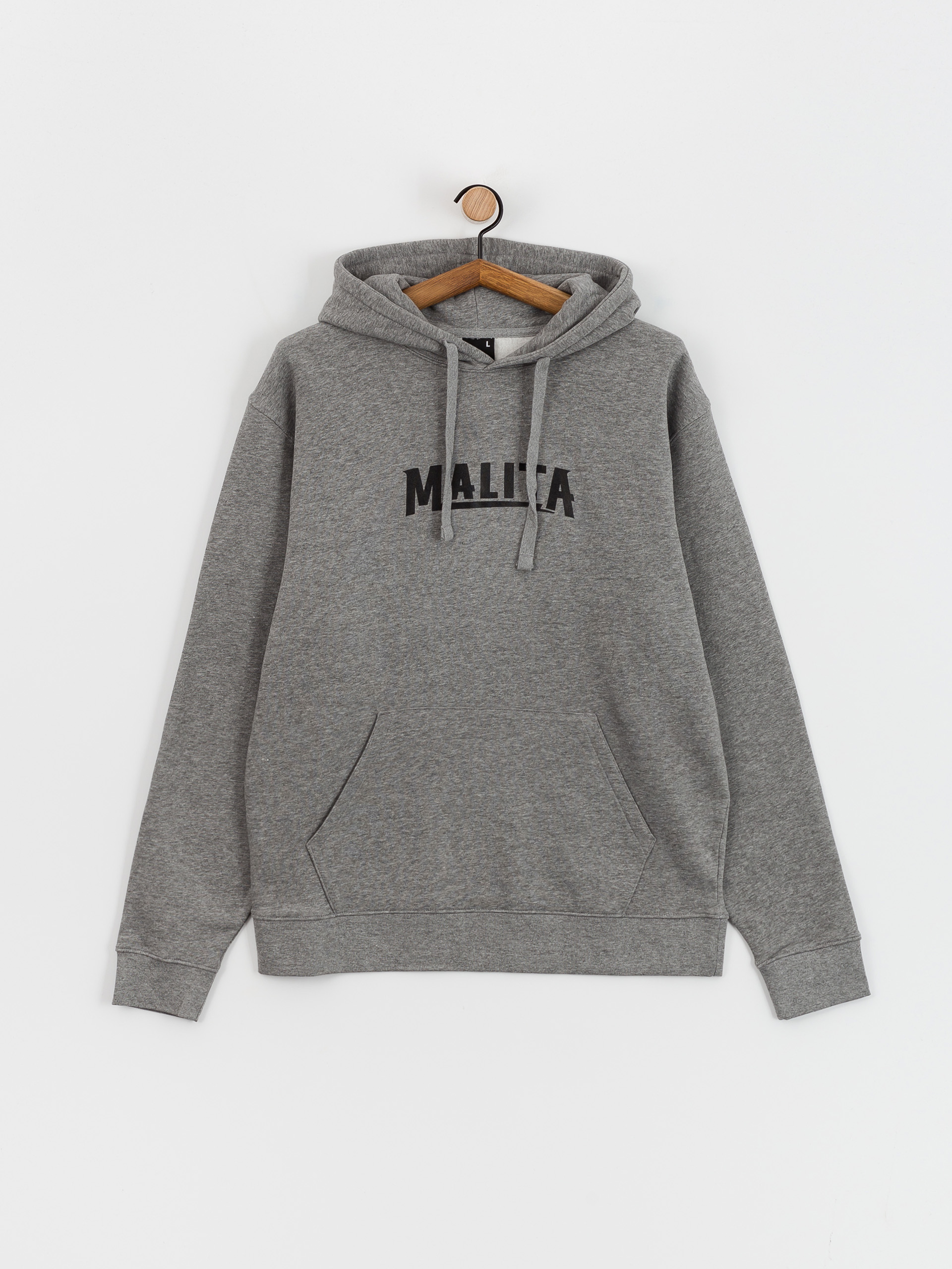 Bluza z kapturem Malita Logo Thunder (grey)