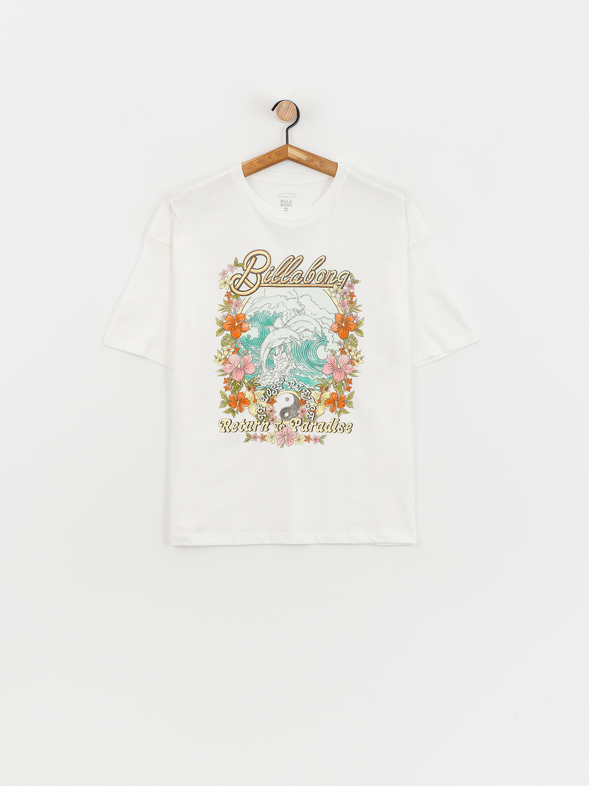 T-shirt Billabong Return To Paradise Wmn (salt crystal)