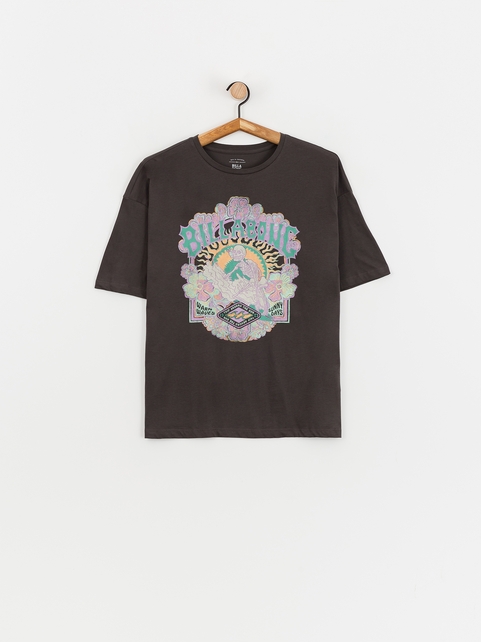 T-shirt Billabong Warm Waves Wmn (off black)