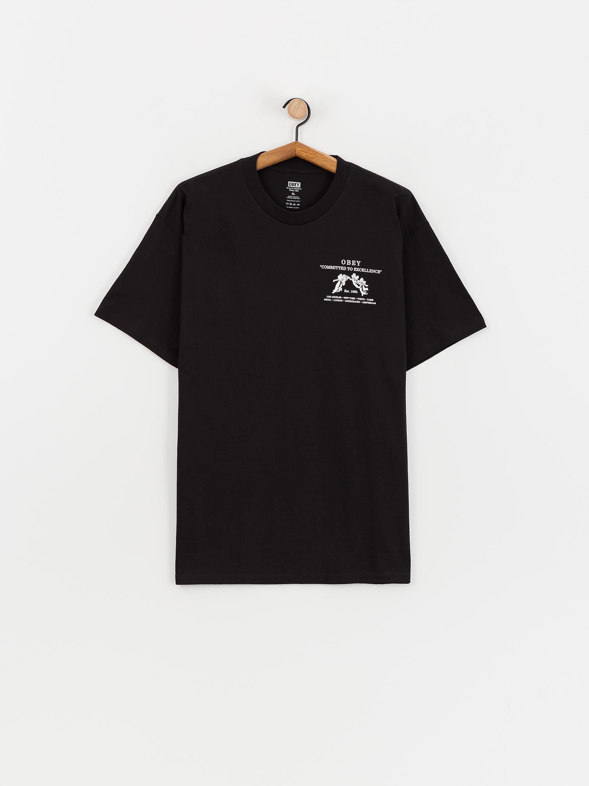 T-shirt OBEY Committed To Excellence (black)