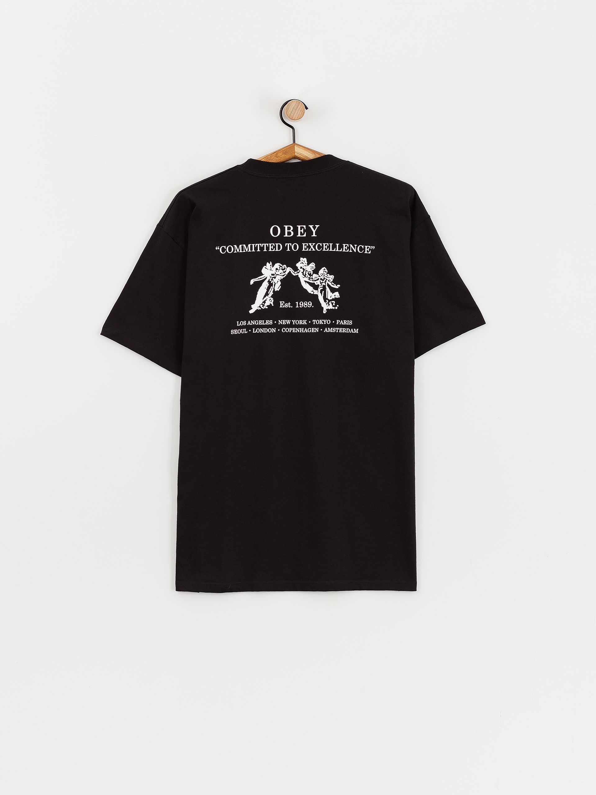 T-shirt OBEY Committed To Excellence (black)
