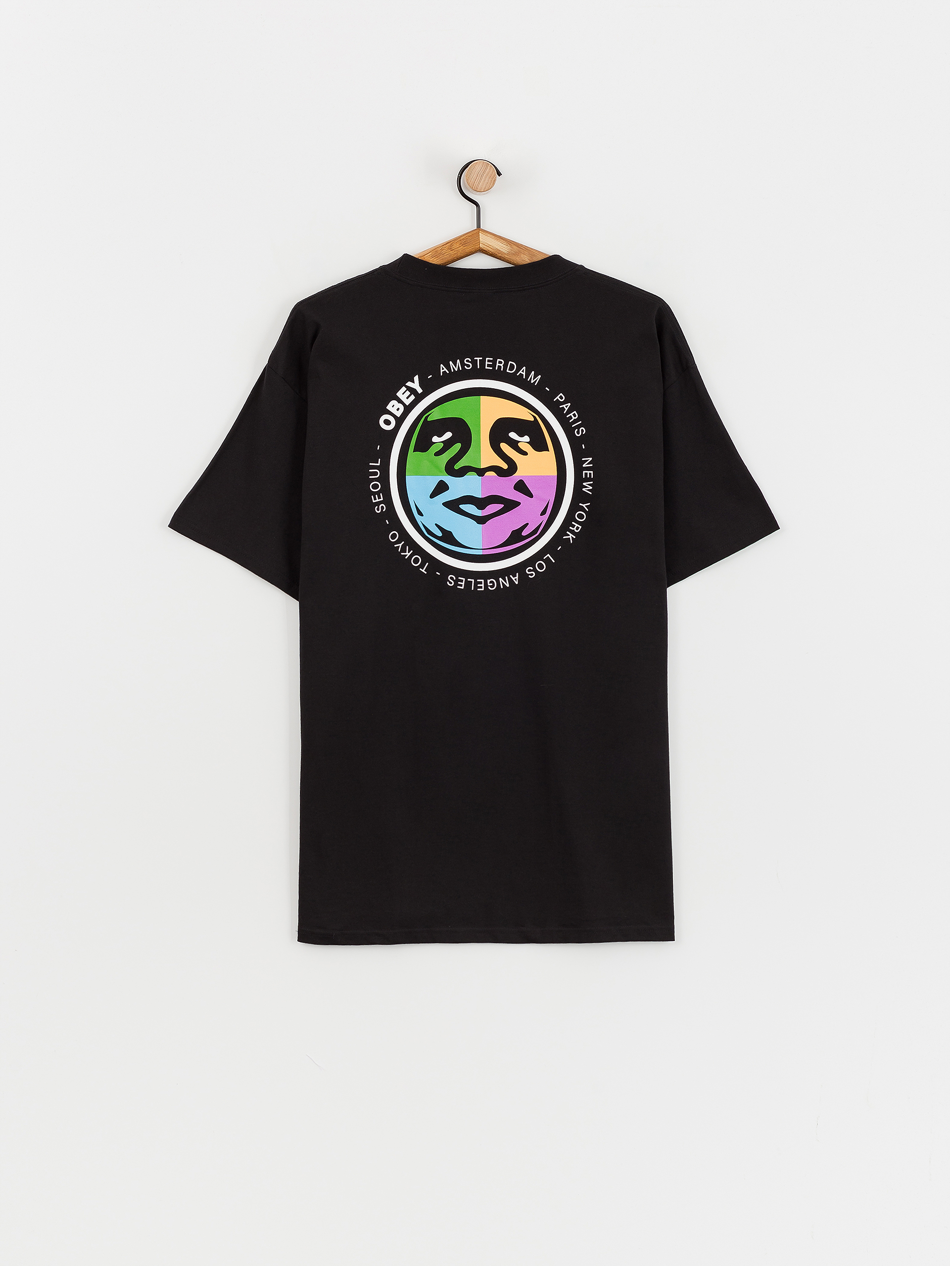 T-shirt OBEY City Built (black)