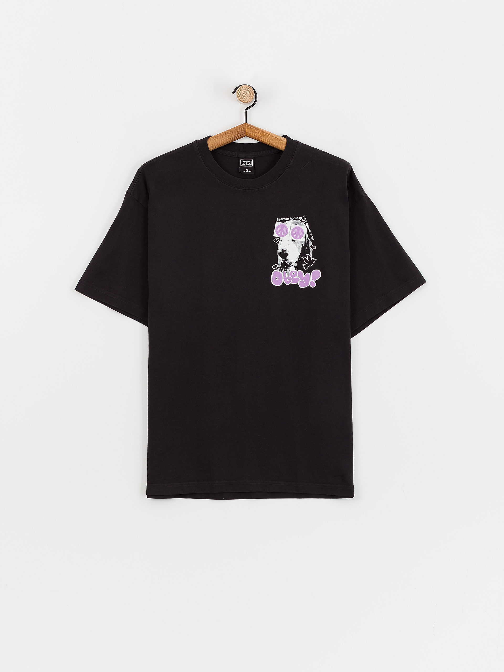 T-shirt OBEY Peace Eyes (vintage black)