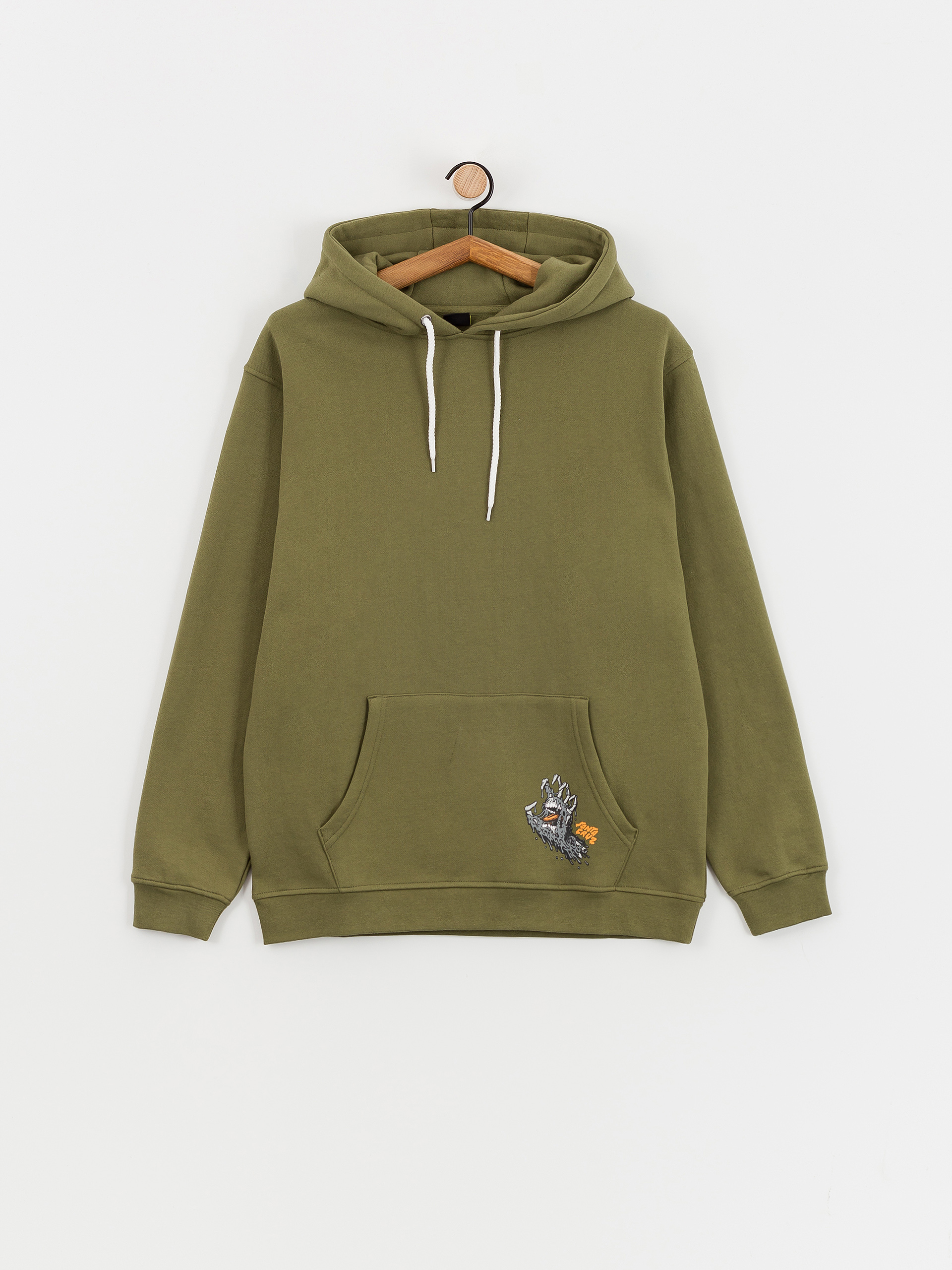 Bluza z kapturem Santa Cruz Melting Hand HD (sea kelp)