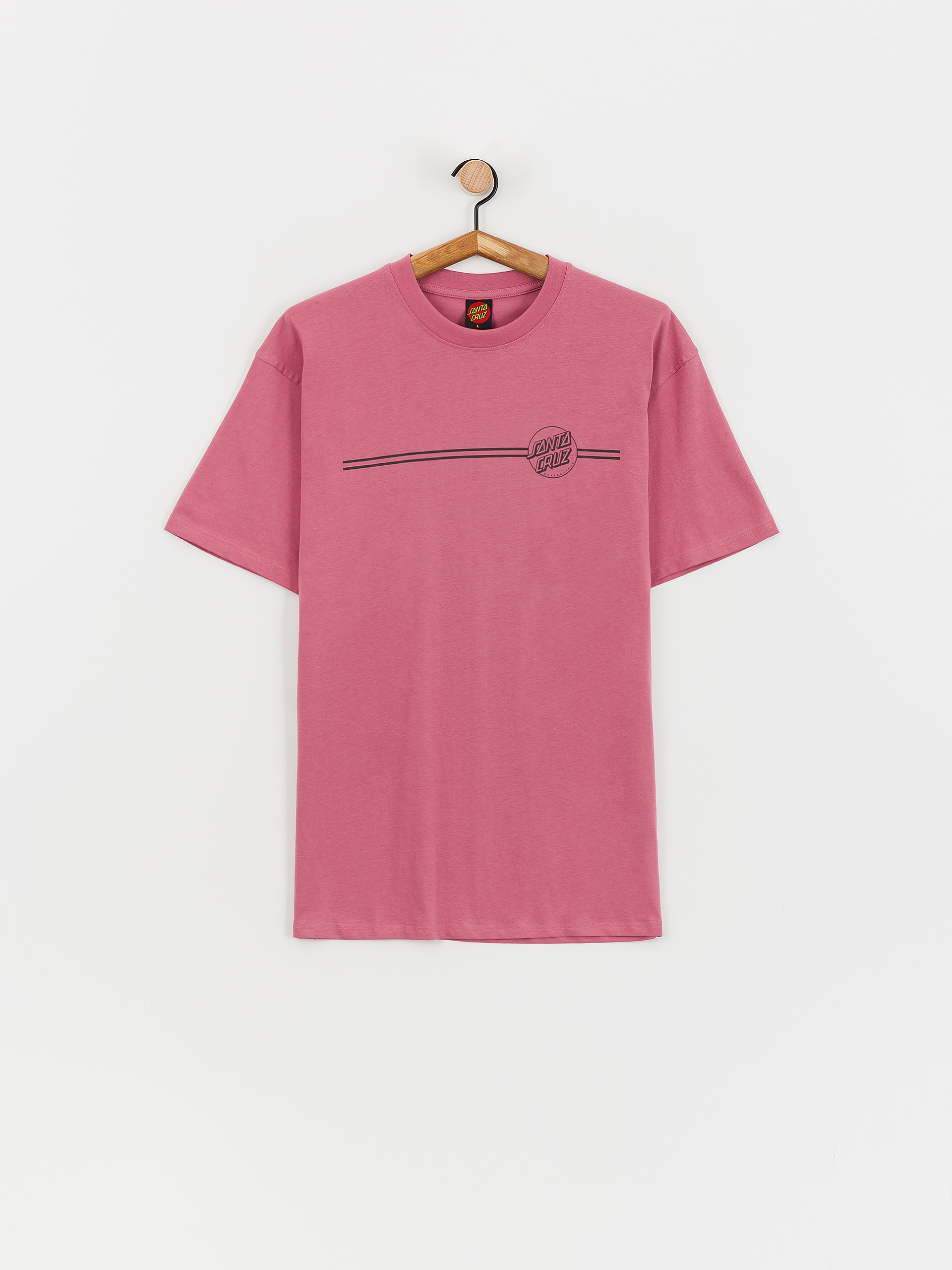 T-shirt Santa Cruz Opus Dot Stripe (dusty rose)