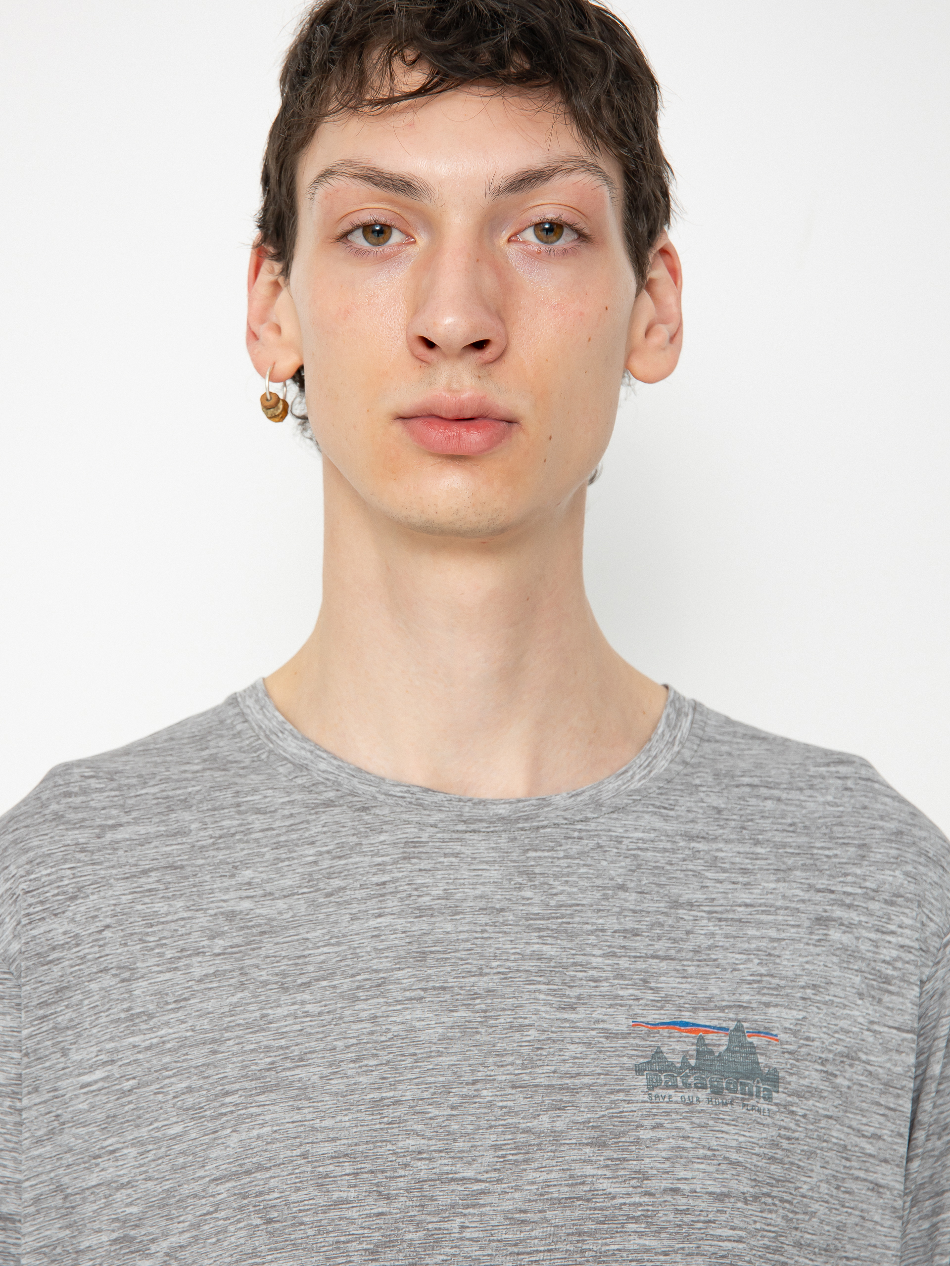 Longsleeve Patagonia Cap Cool Daily Graphic (73 skyline feather grey)