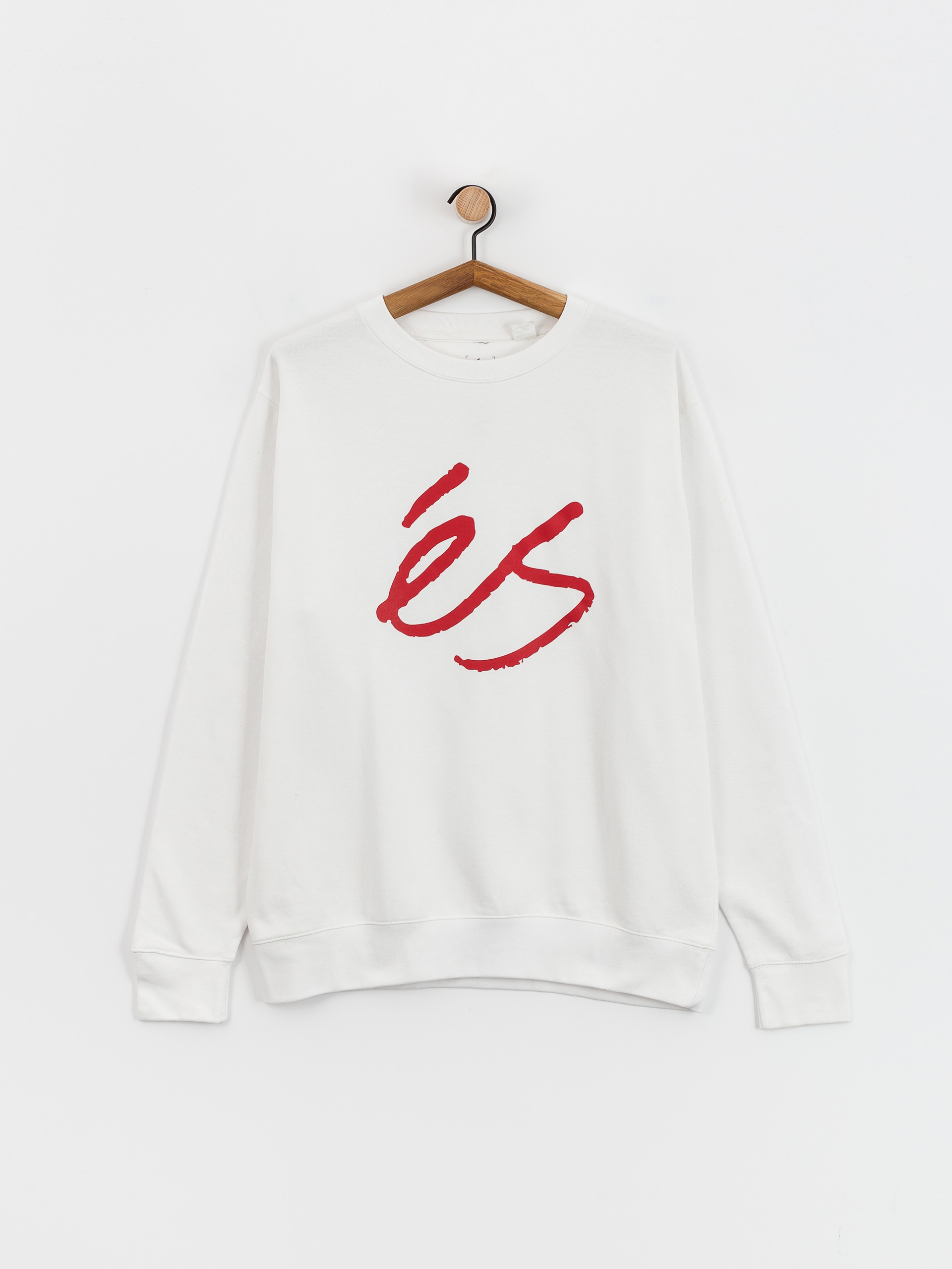 Bluza eS Script Crew (white)