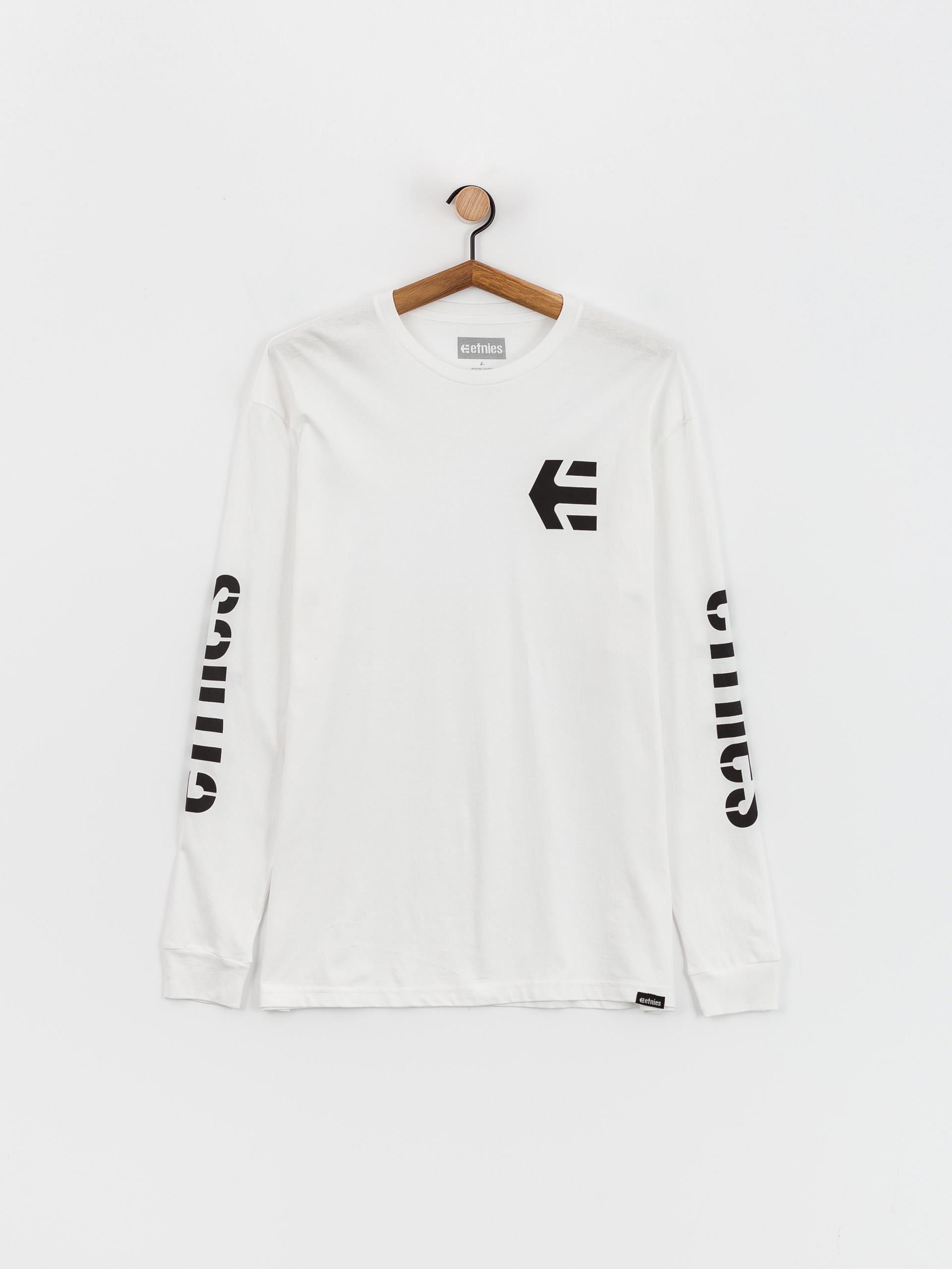 Longsleeve Etnies Icon (white/black)