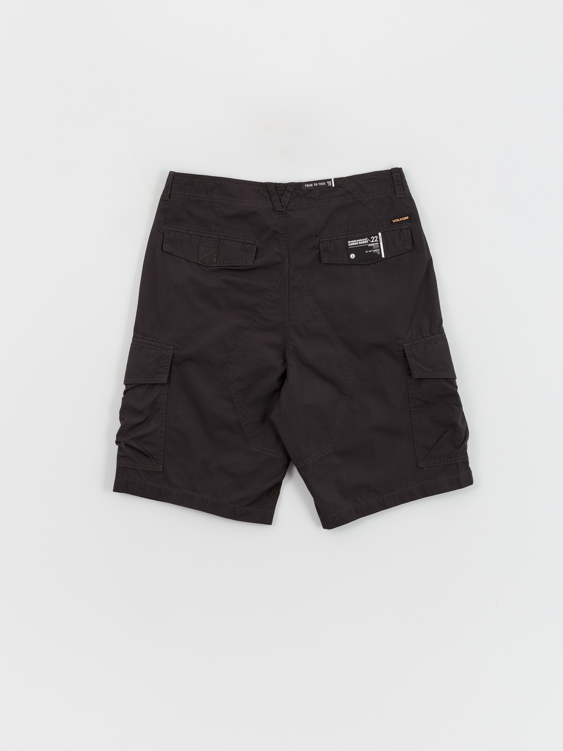 Szorty Volcom Grande Barracks Cargo 22 (asphalt black)