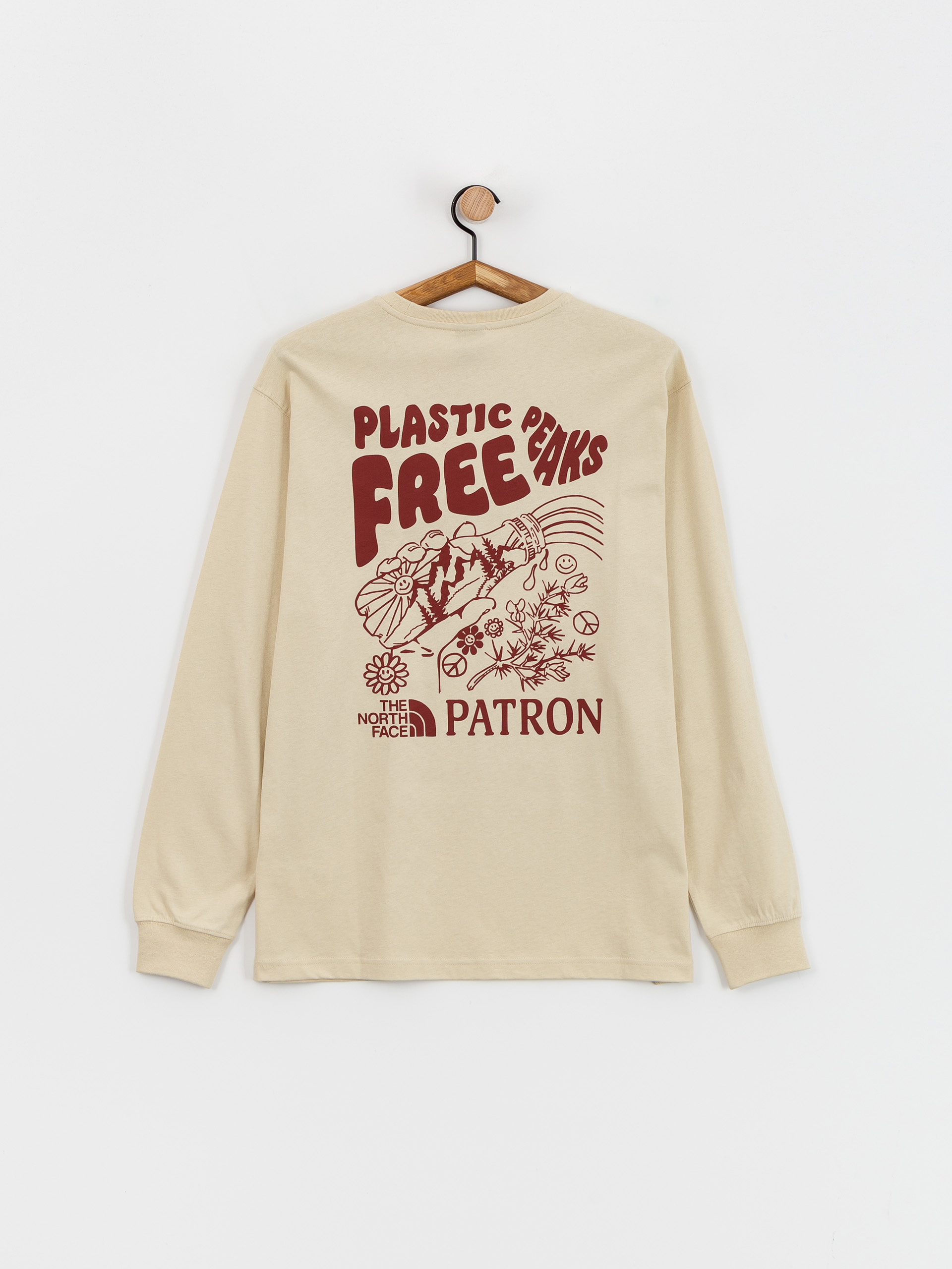 Longsleeve The North Face Nature (gravel)