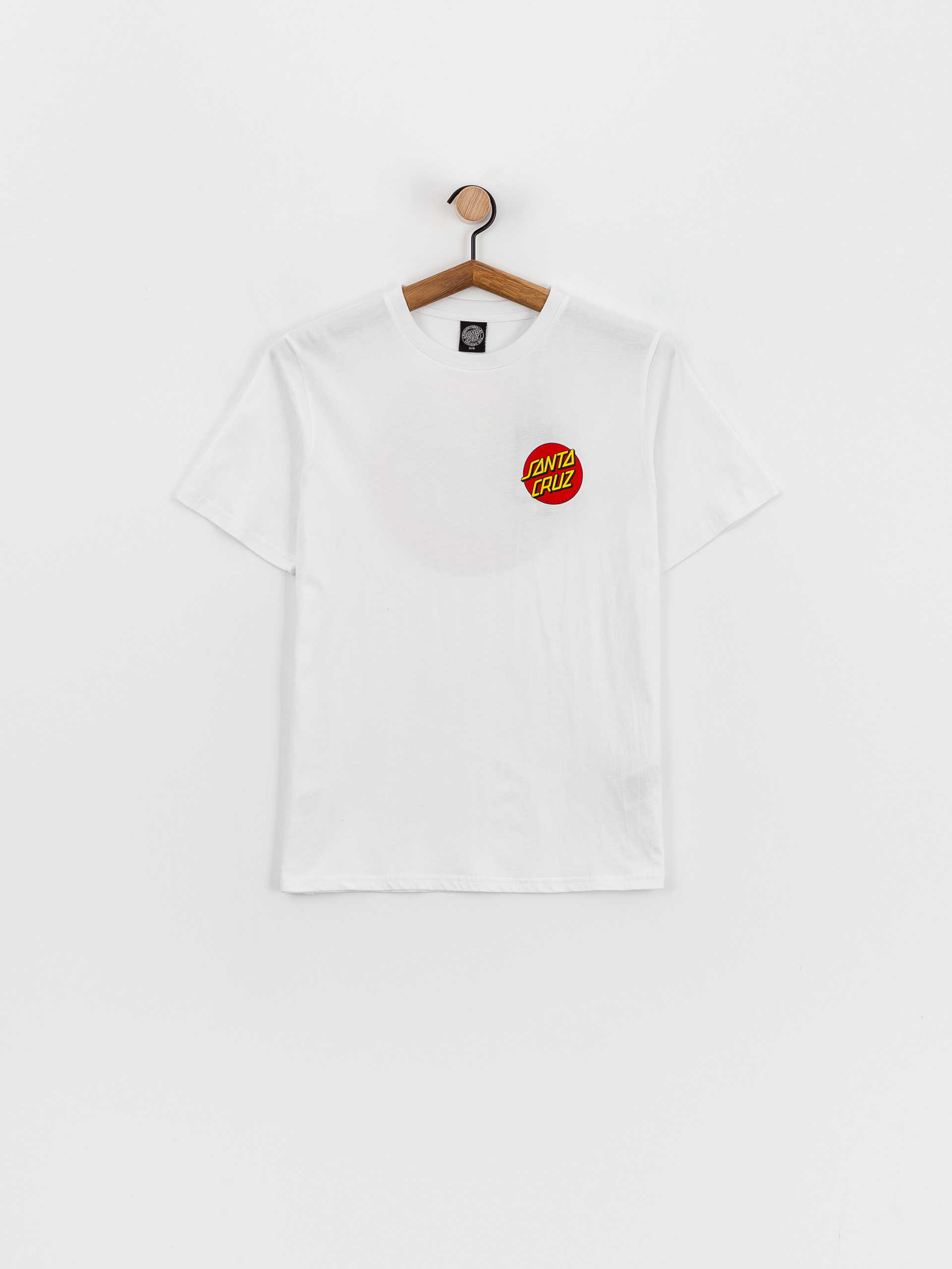 T-shirt Santa Cruz Classic Dot Chest Wmn (white)