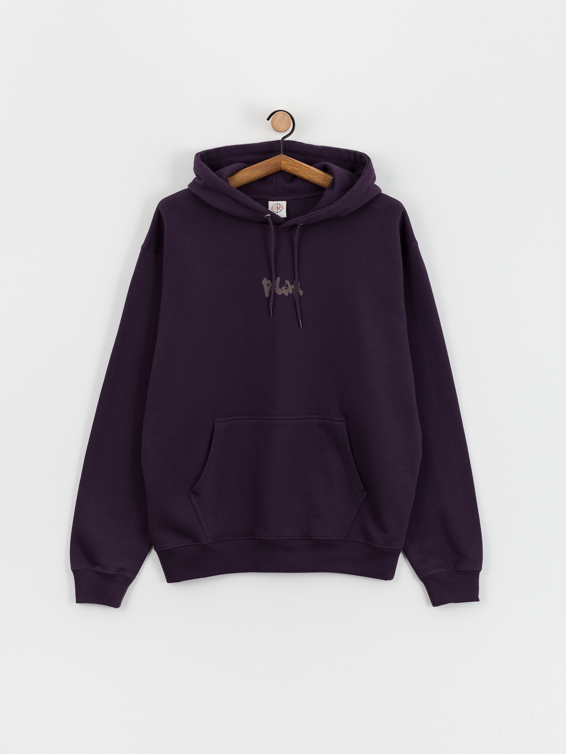 Bluza z kapturem Polar Skate Dave Drip Logo HD (dark violet)