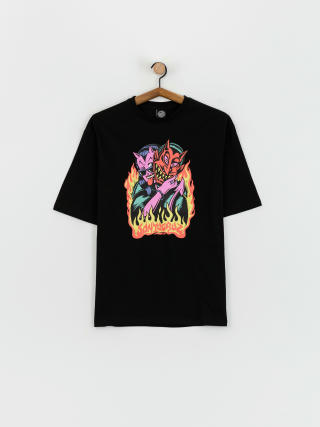 T-shirt Santa Cruz Delfino Devil Front Oversized Wmn (black)