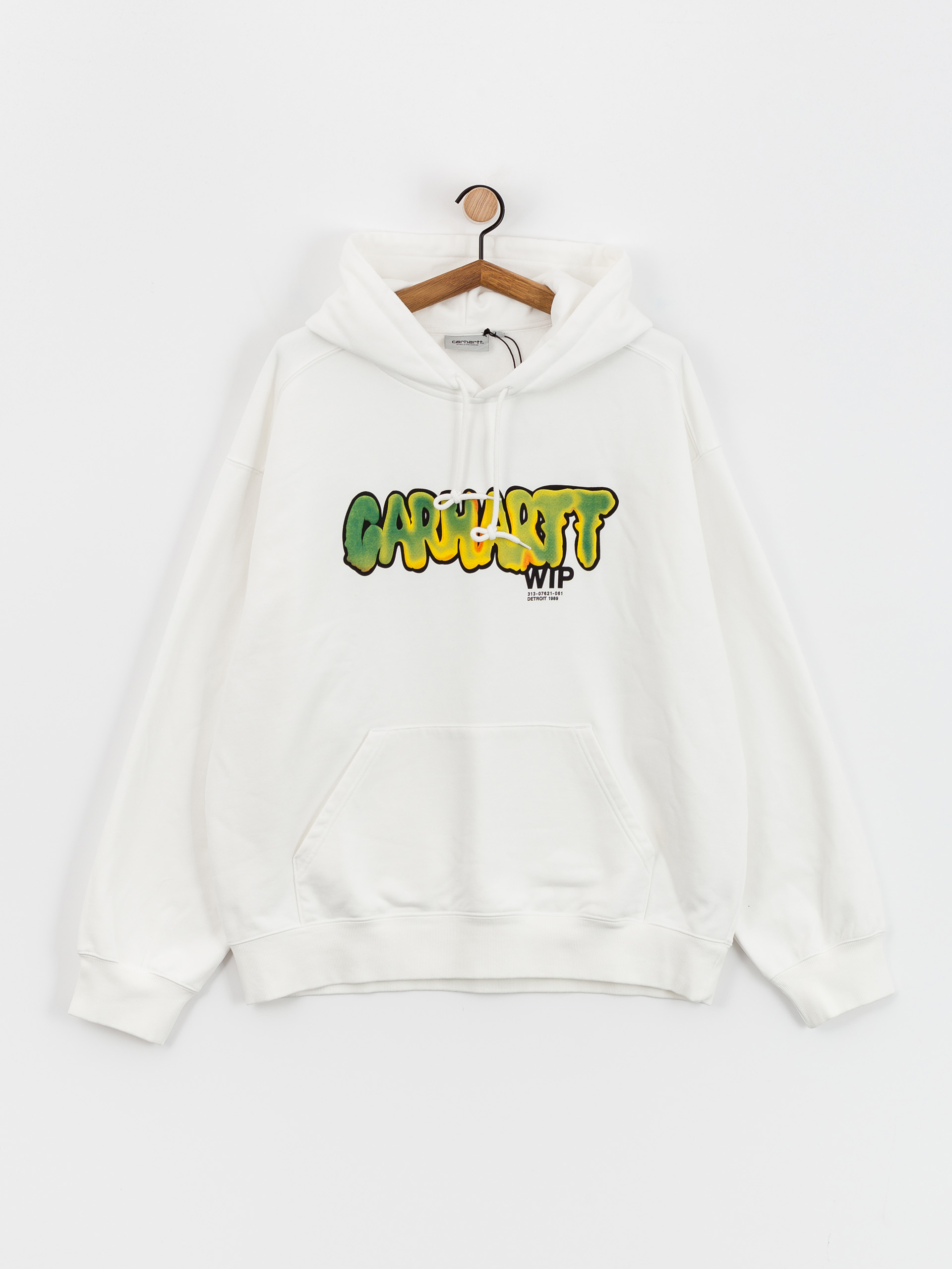 Bluza z kapturem Carhartt WIP Drip HD (white)