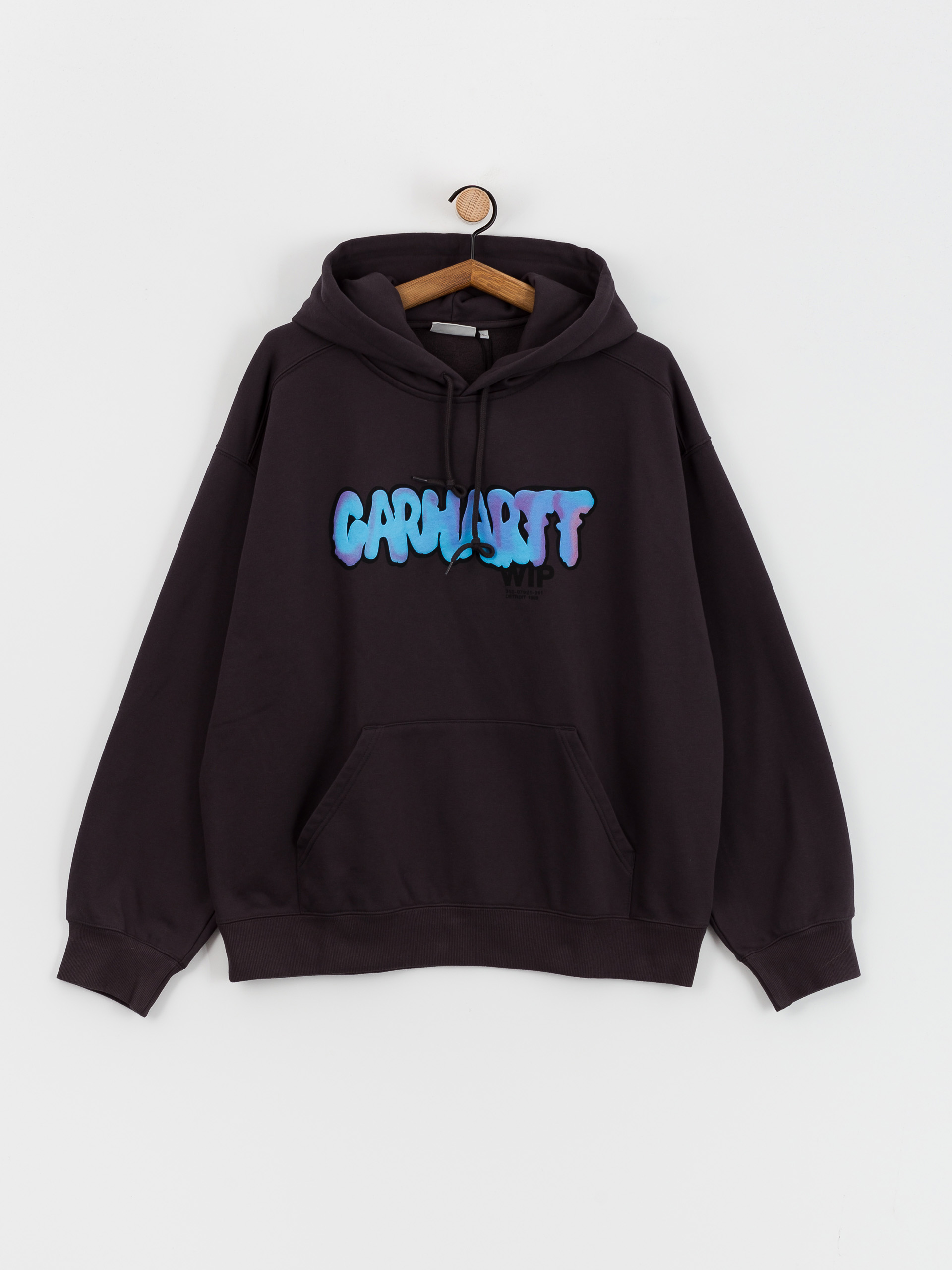 Bluza z kapturem Carhartt WIP Drip HD (charcoal)