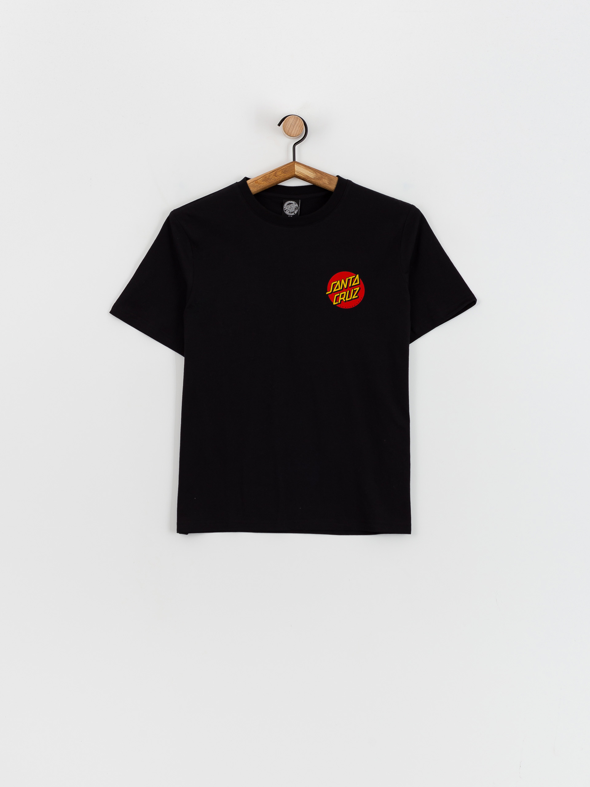 T-shirt Santa Cruz Classic Dot Chest Wmn (black)
