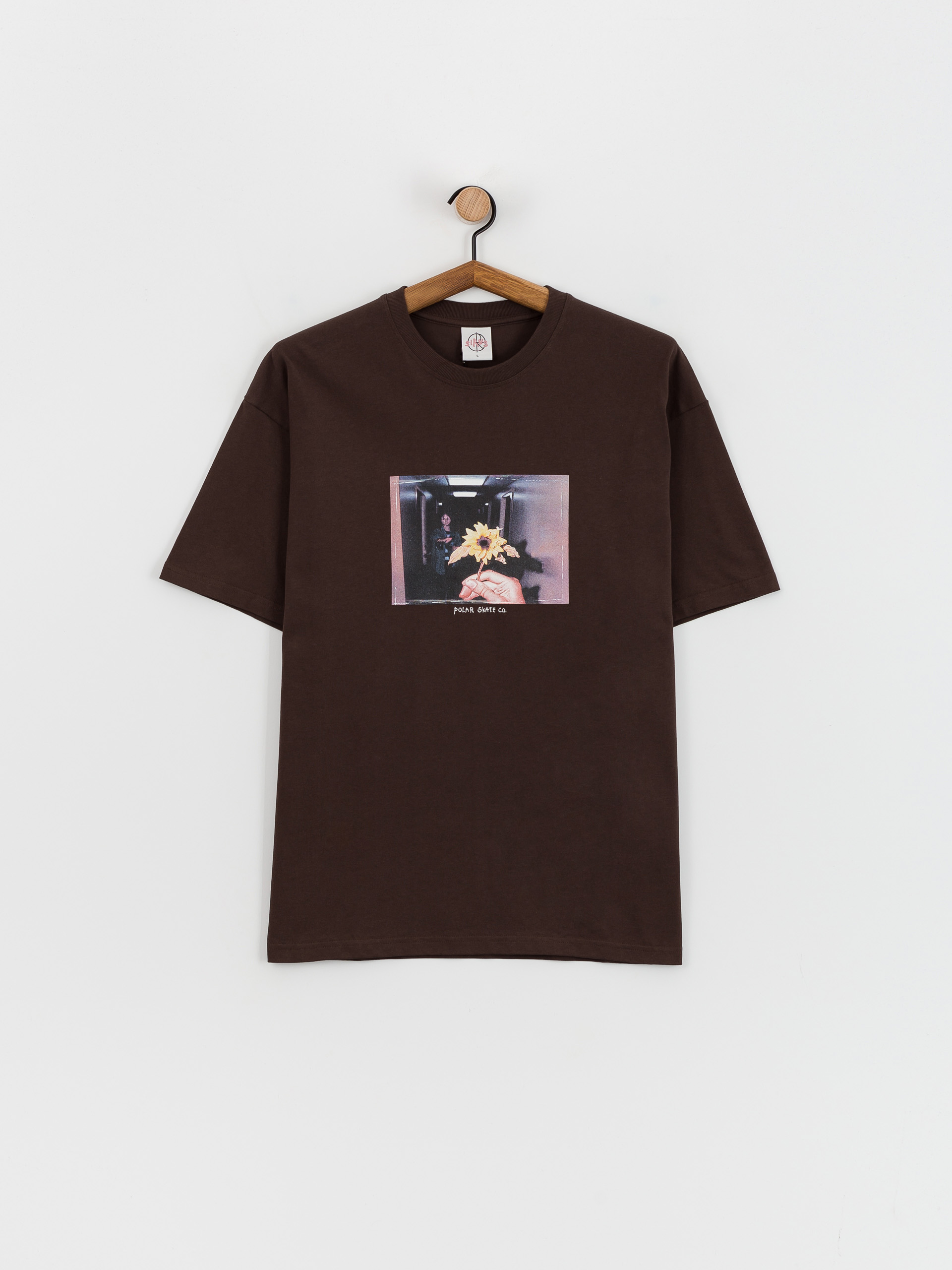 T-shirt Polar Skate Flower (chocolate)