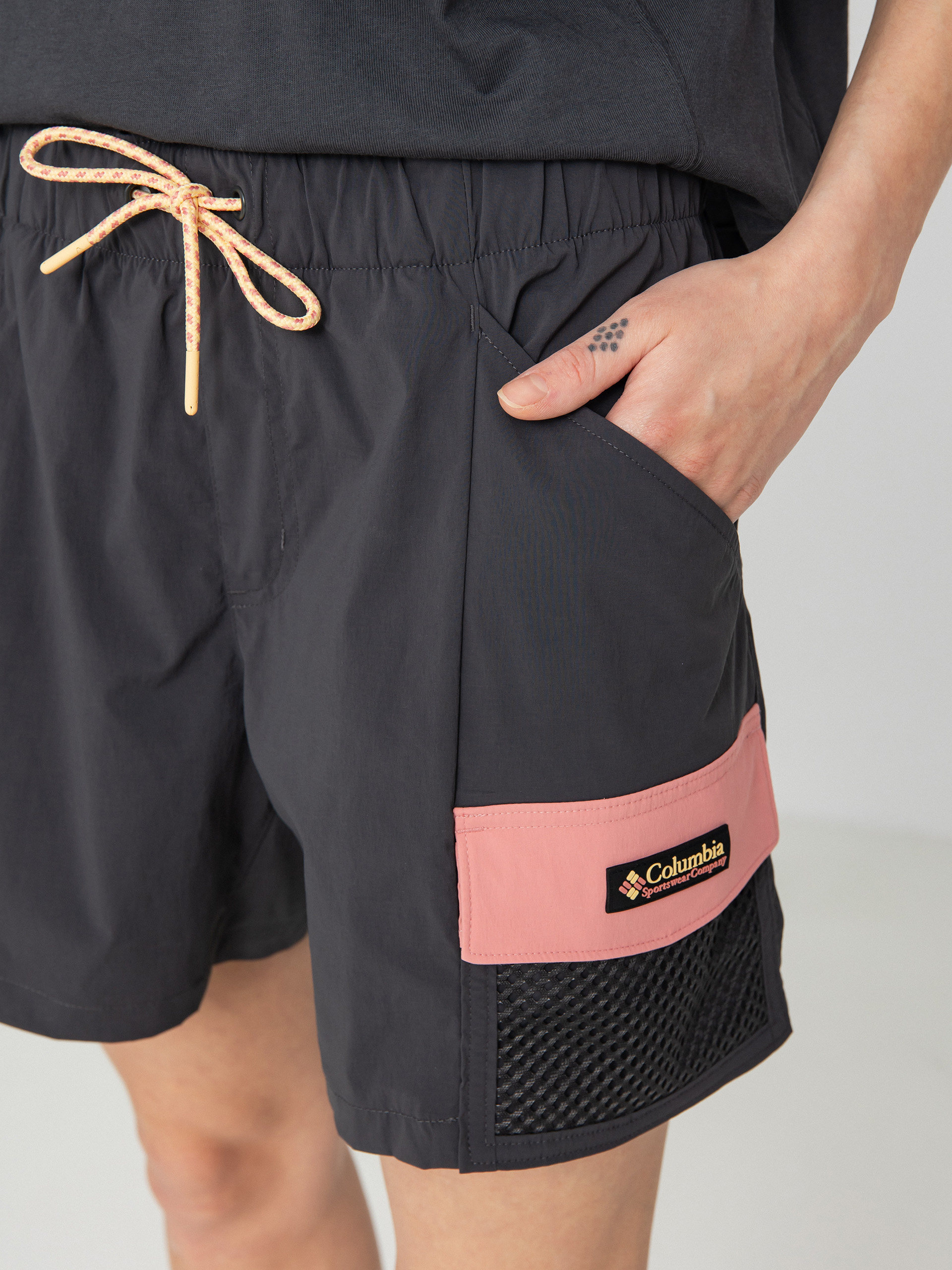 Szorty Columbia Painted Peak Wmn (shark/pink agave)