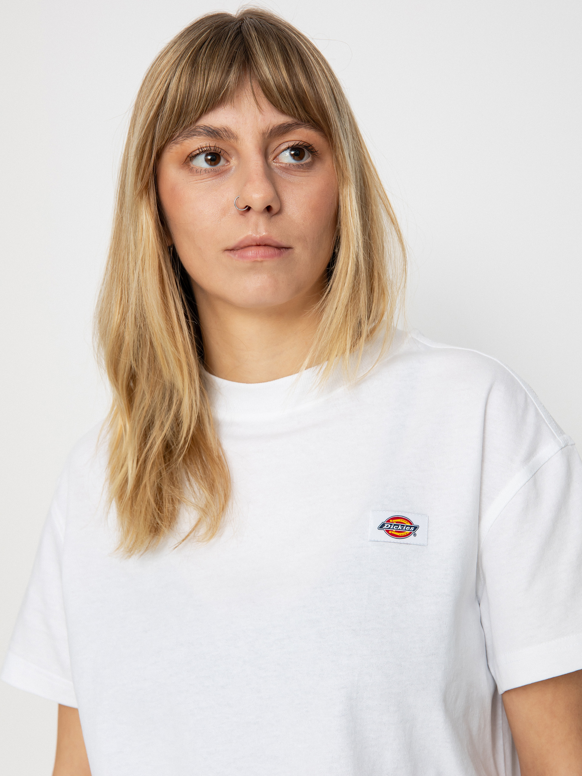 T-shirt Dickies Oakport Boxy Wmn (white)