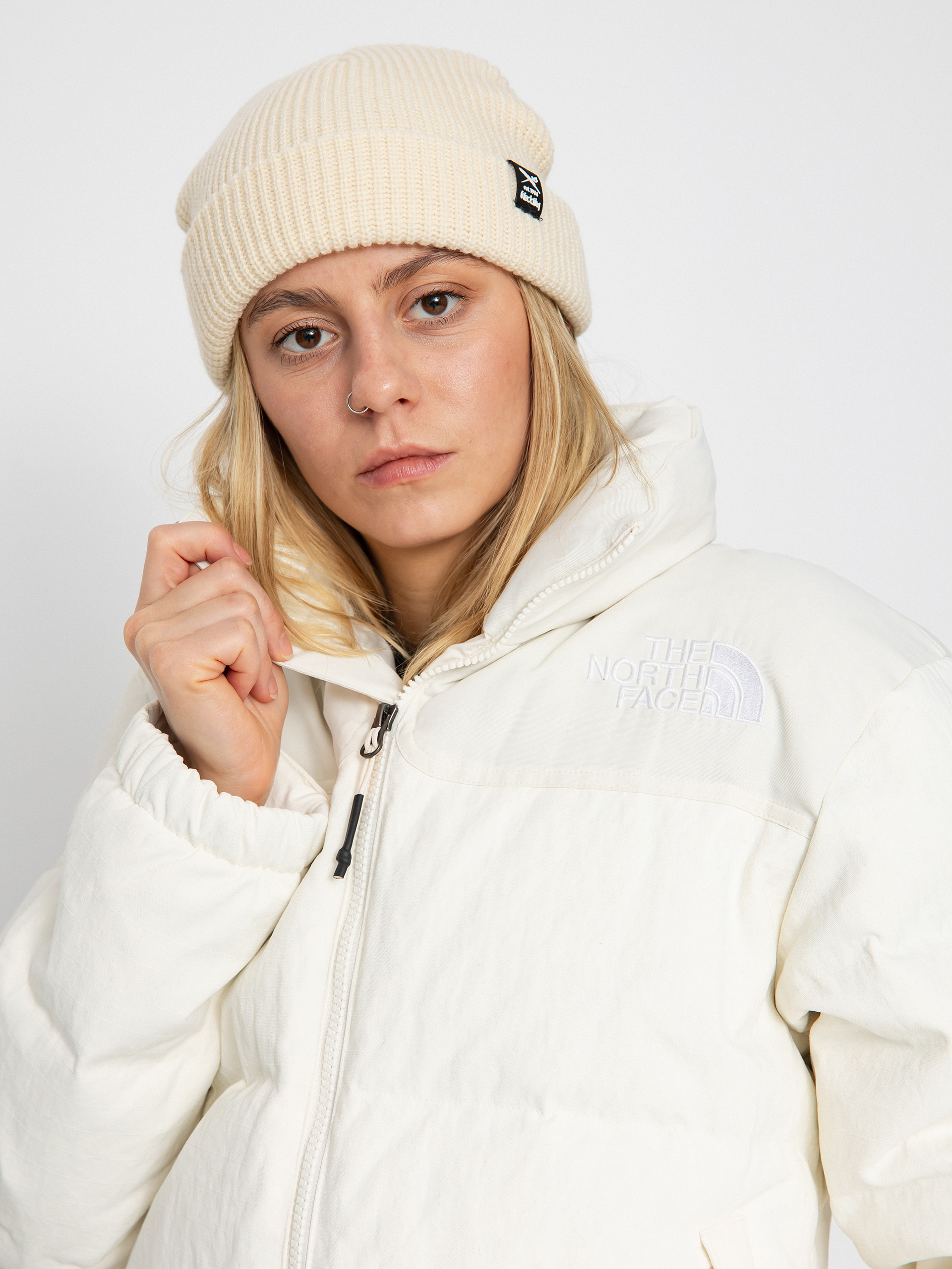 Kurtka The North Face 92 Ripstop Nuptse Wmn (white dune)