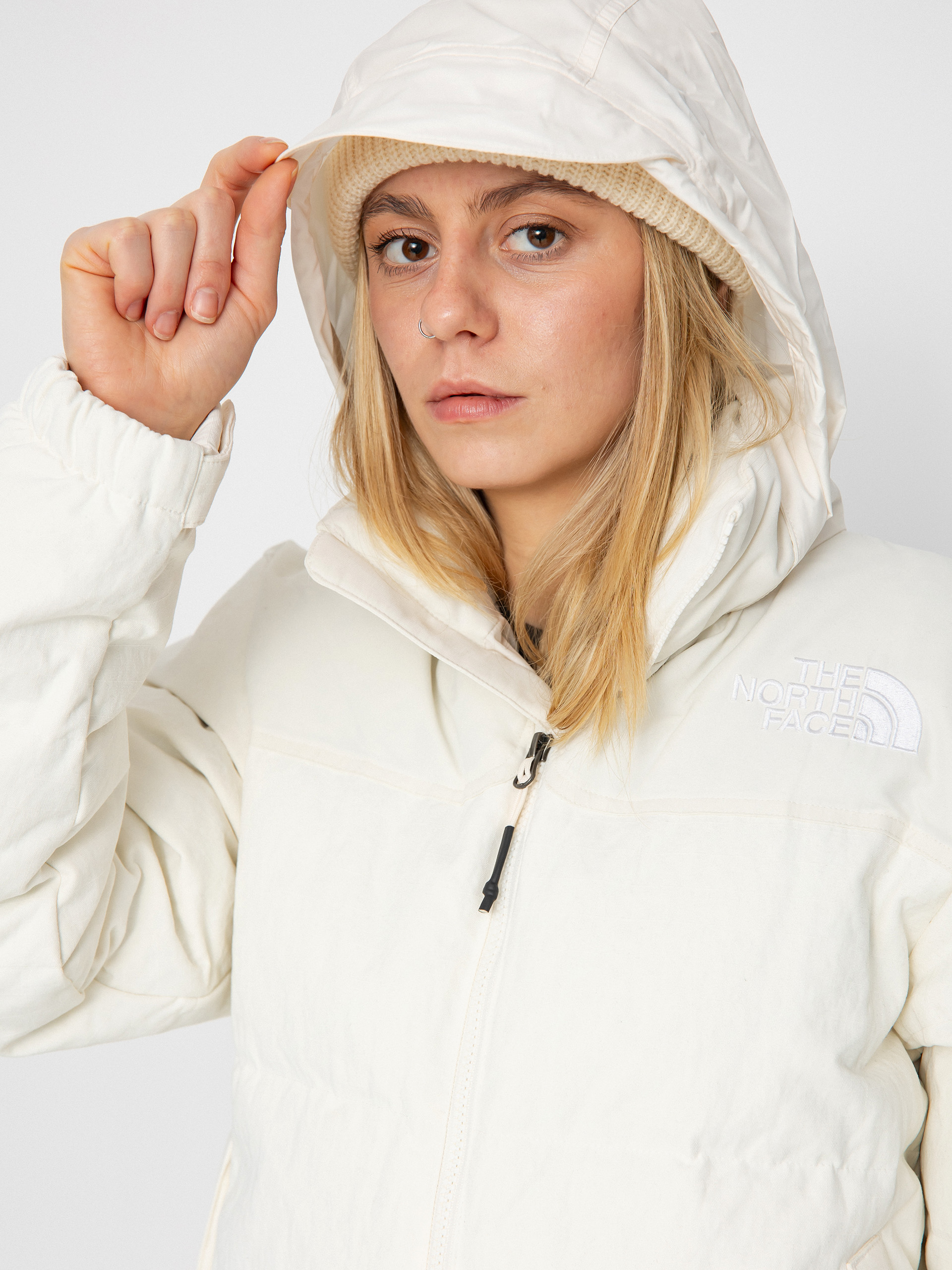 Kurtka The North Face 92 Ripstop Nuptse Wmn (white dune)