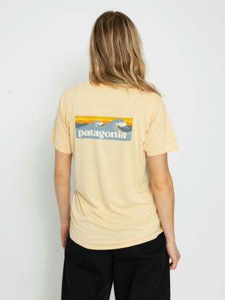 T-shirt Patagonia Cap Cool Daily Graphic Wmn (boardshort logo sandy melon x-dye)