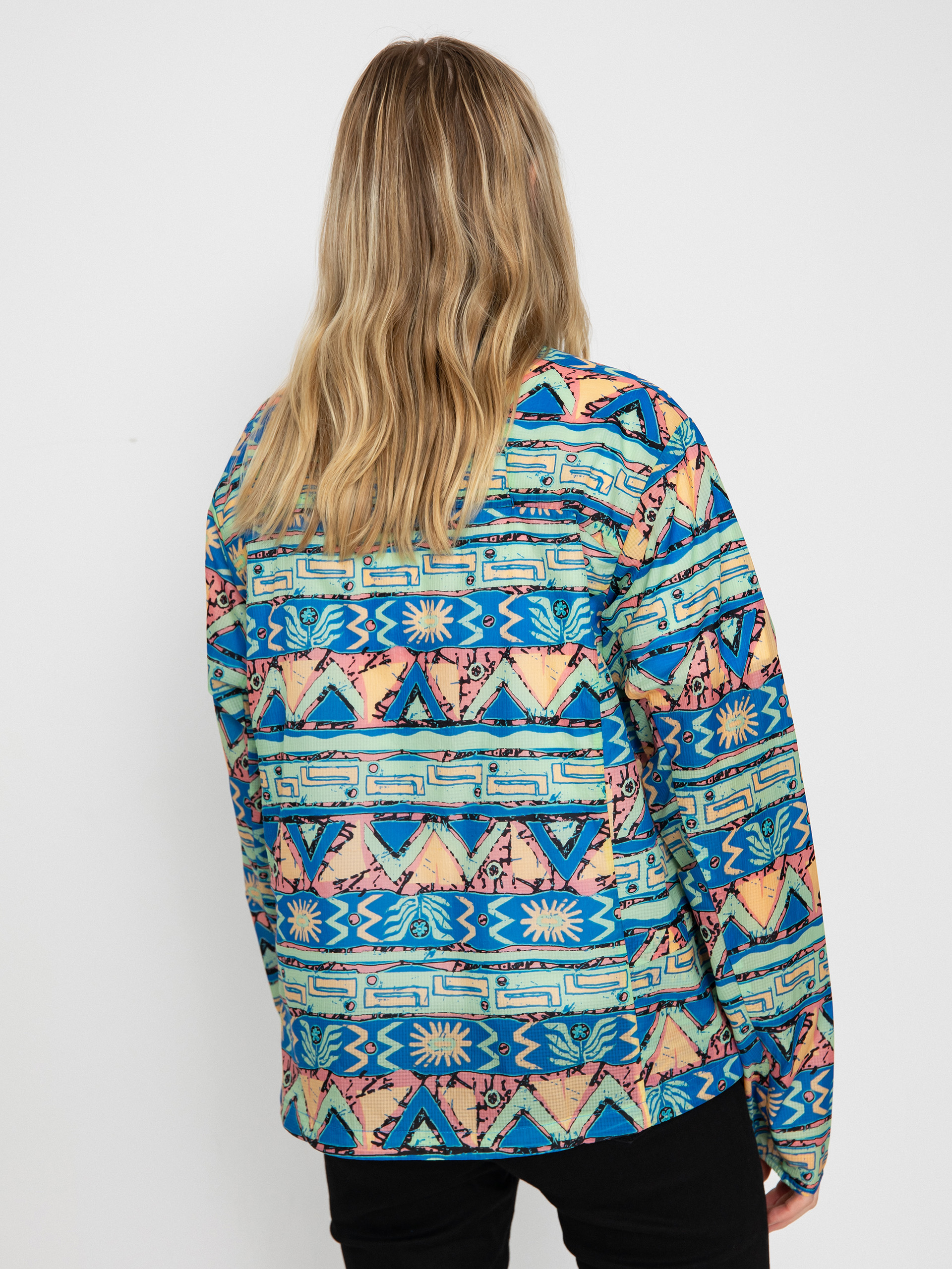 Kurtka Patagonia Houdini Stash Wmn (high hopes geo salamander green)