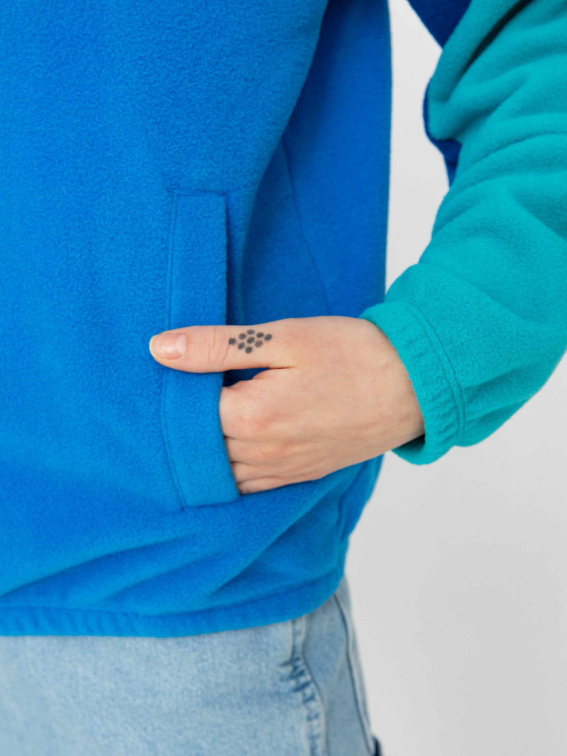 Damski Polar Patagonia Microdini Hoody (vessel blue)