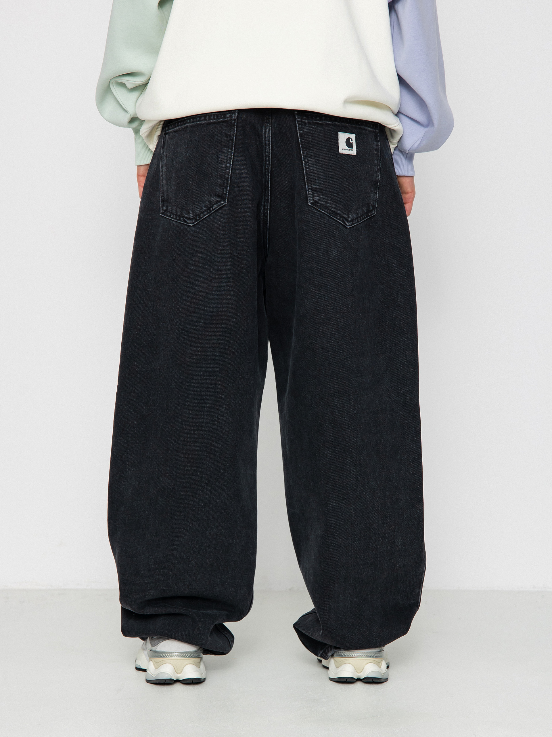 Spodnie Carhartt WIP Brandon Wmn - czarny (black)