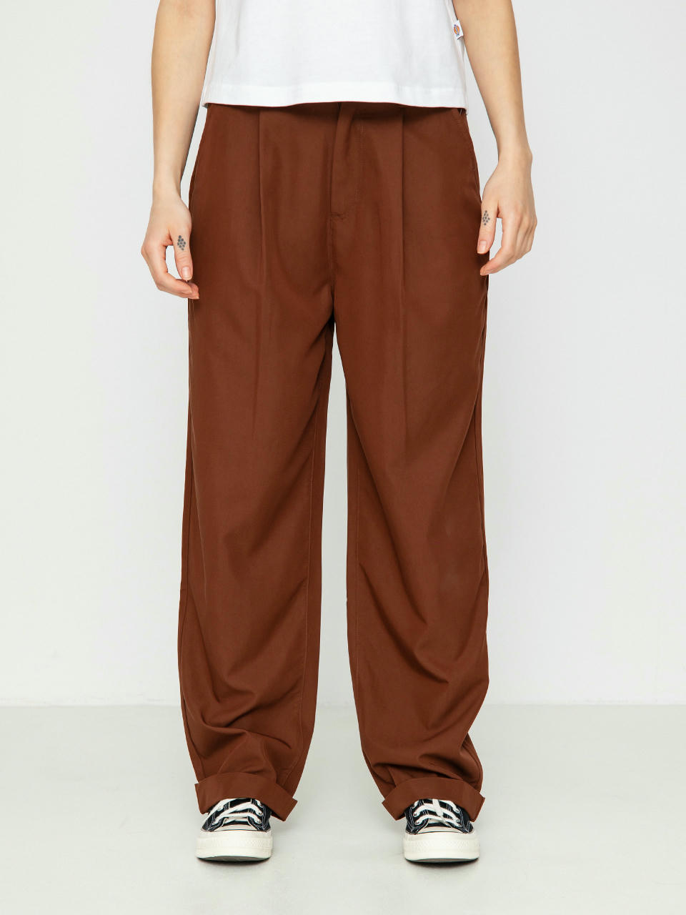 Spodnie Brixton Victory Trouser Wmn (sepia)