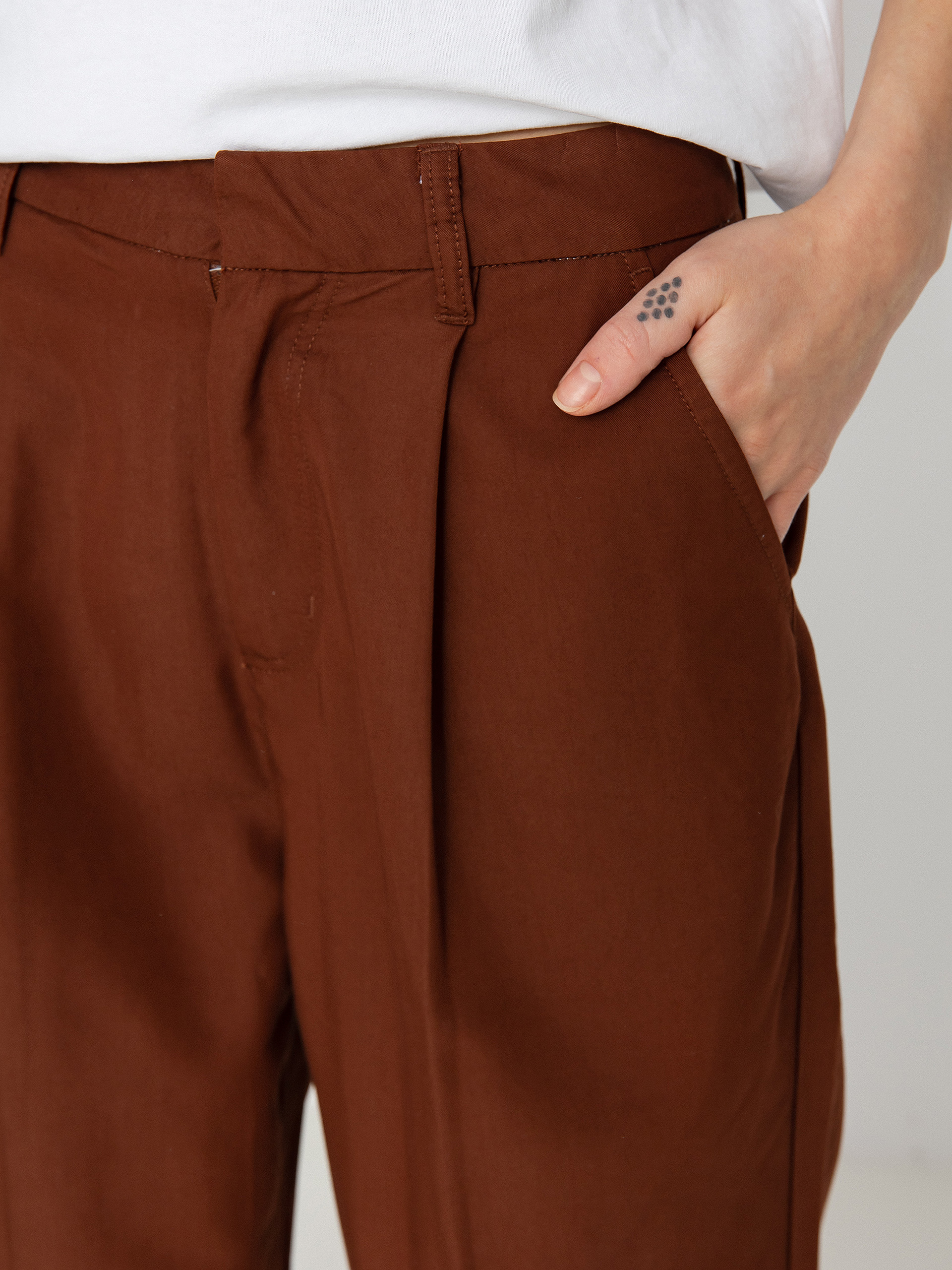 Spodnie Brixton Victory Trouser Wmn (sepia)