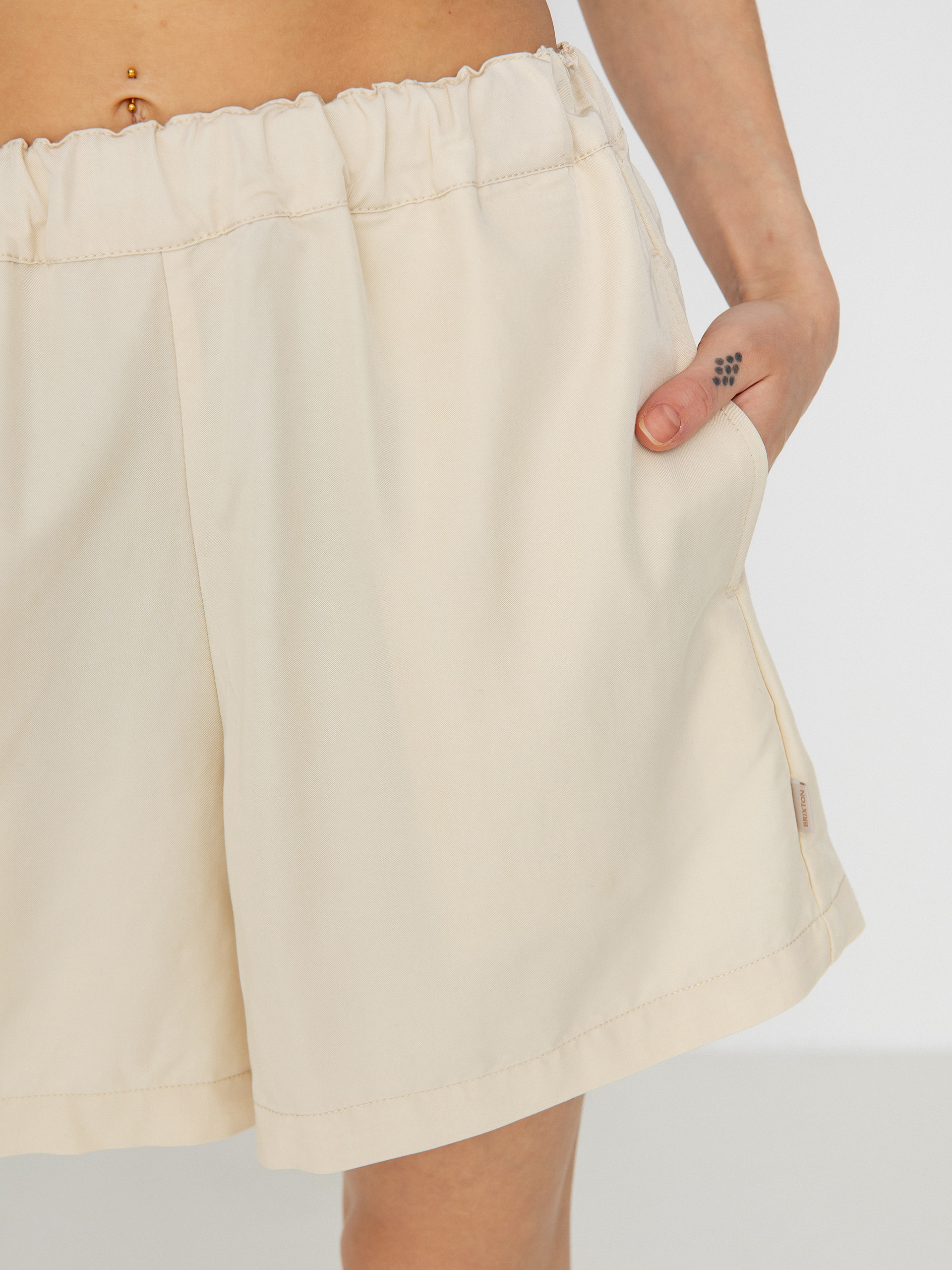 Szorty Brixton Polanco Wmn (white smoke)