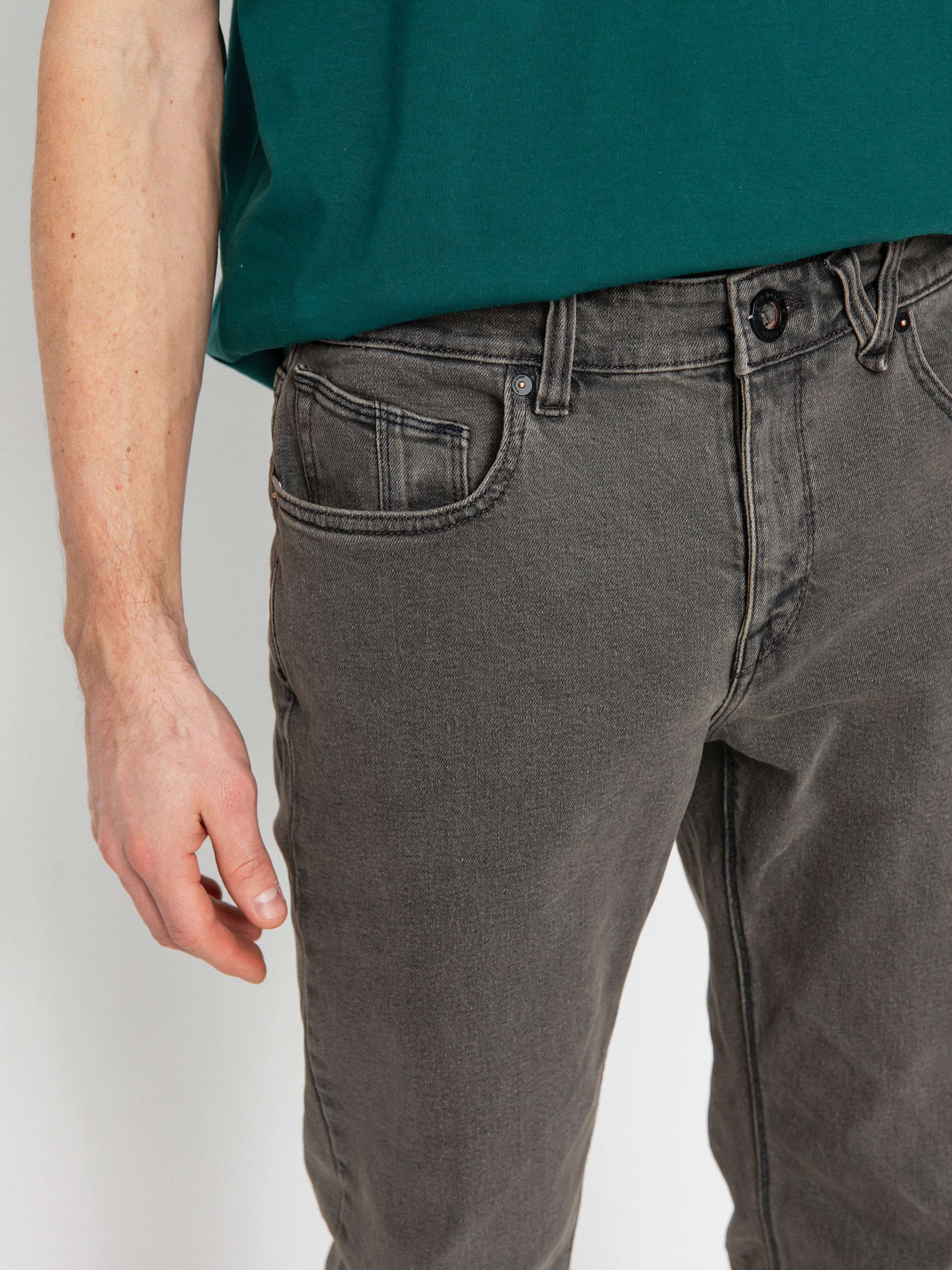 Spodnie Volcom Solver Denim (black ozone)