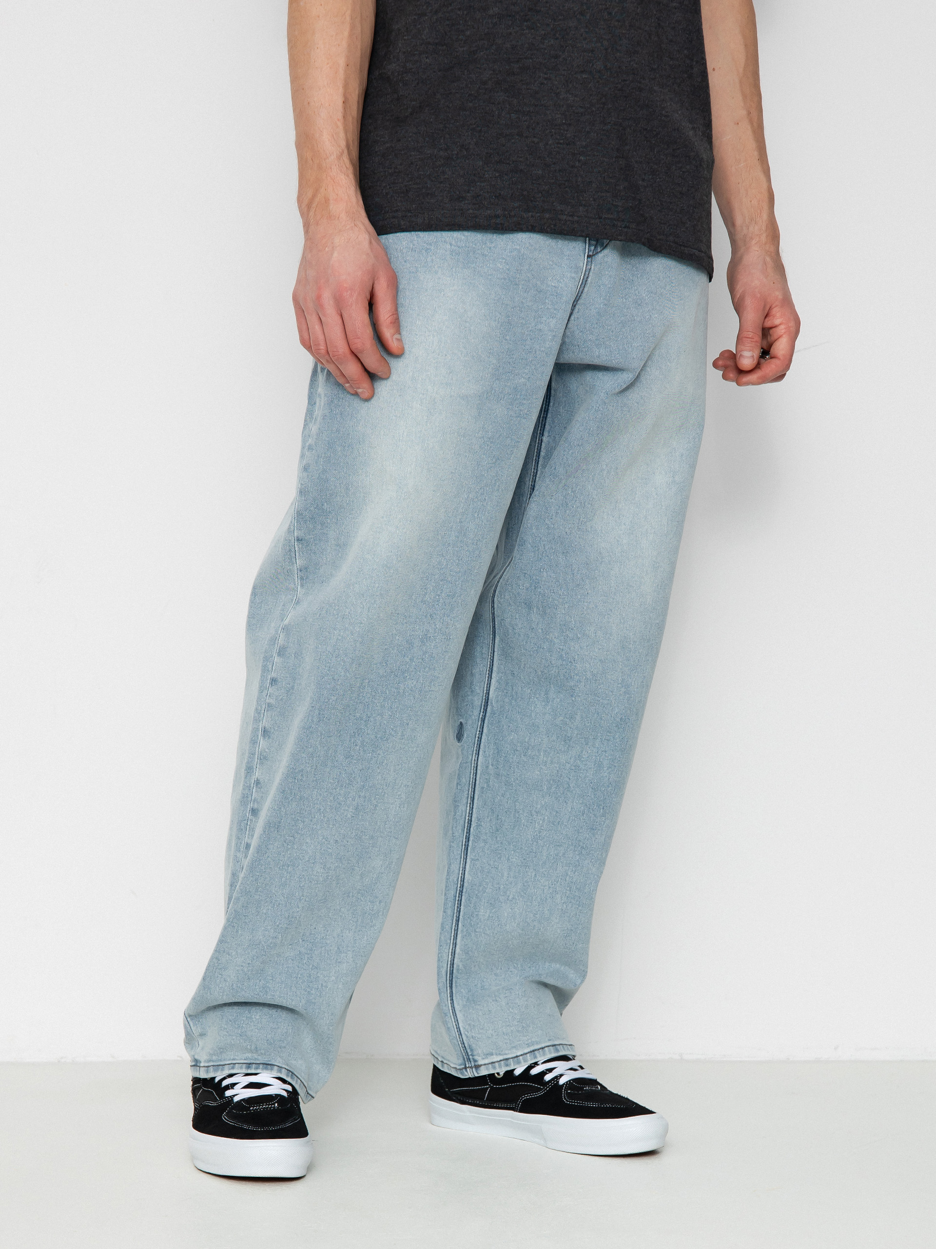 Spodnie Volcom Freazy Loose Ew Denim (desert dirt indigo)