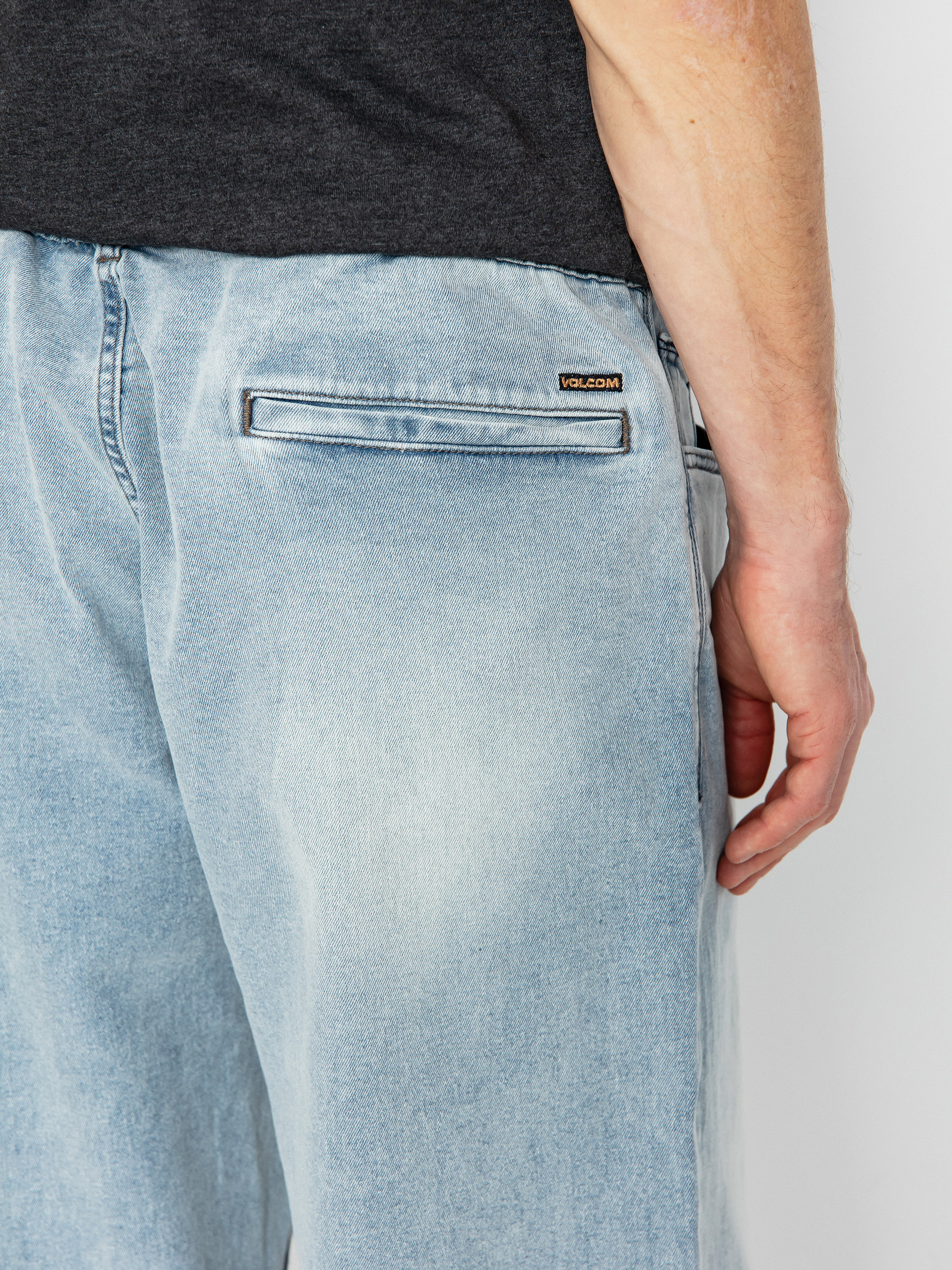 Spodnie Volcom Freazy Loose Ew Denim (desert dirt indigo)