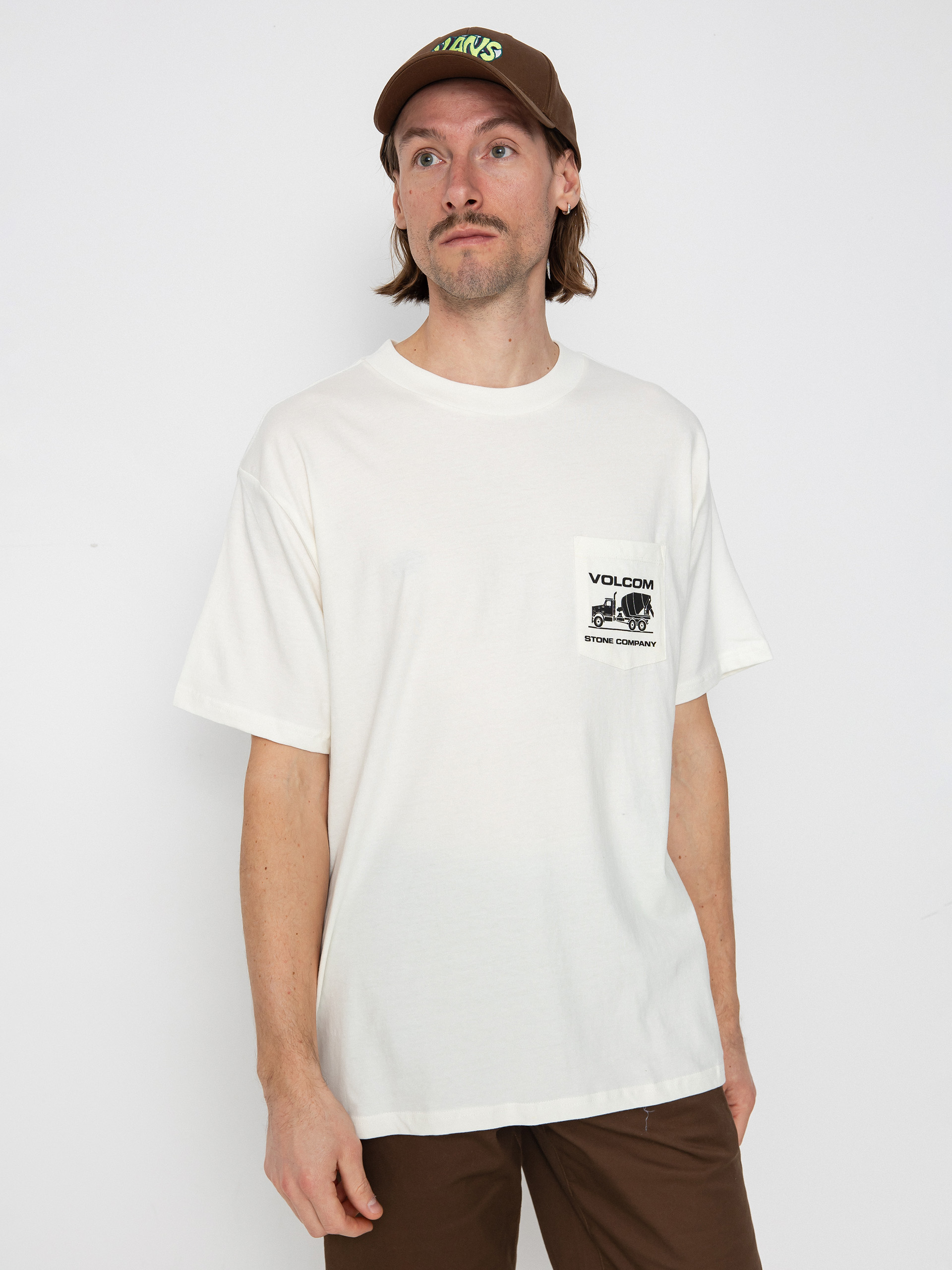 T-shirt Volcom Skate Vitals G Taylor 1 (off white)
