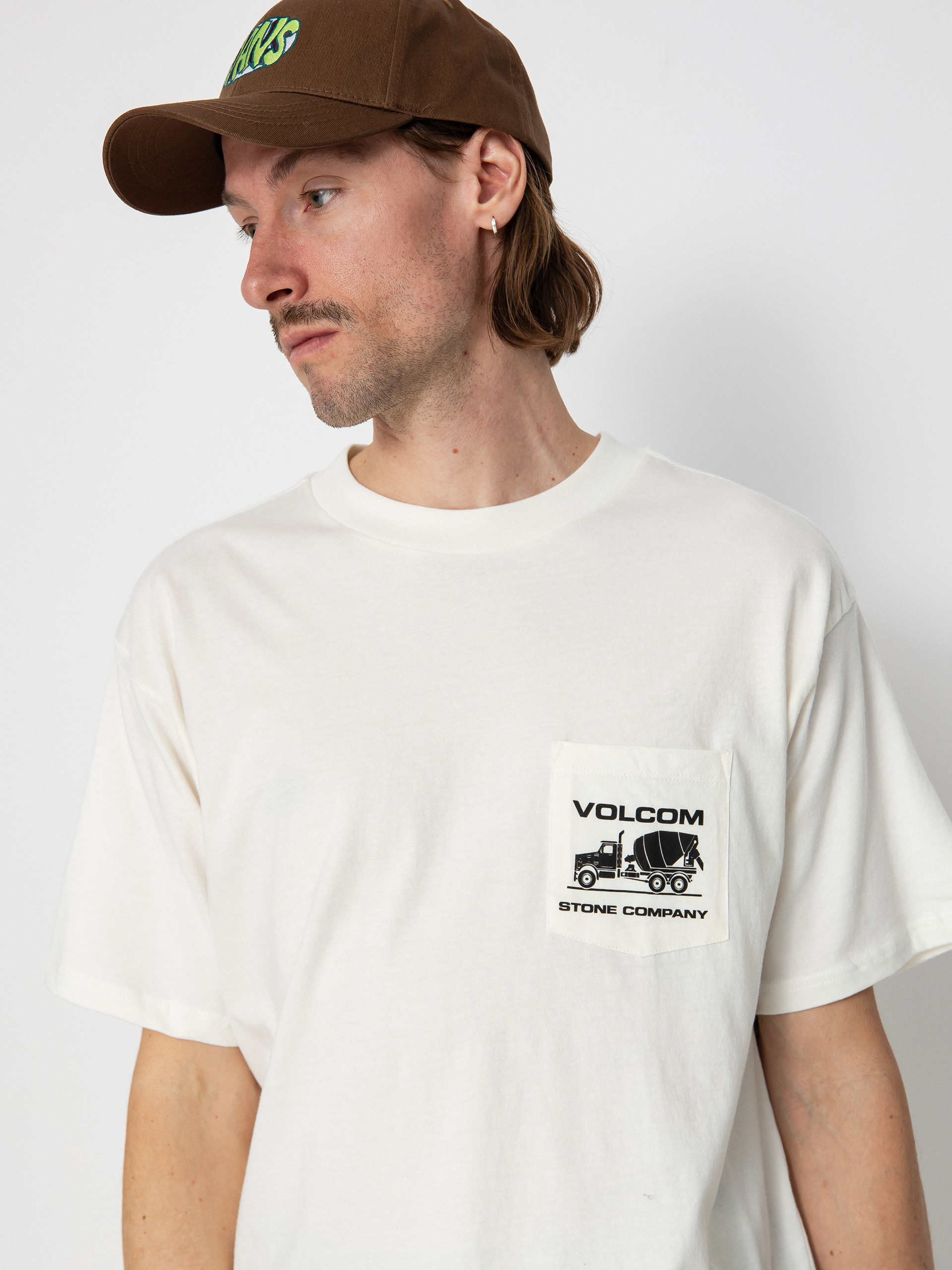 T-shirt Volcom Skate Vitals G Taylor 1 (off white)